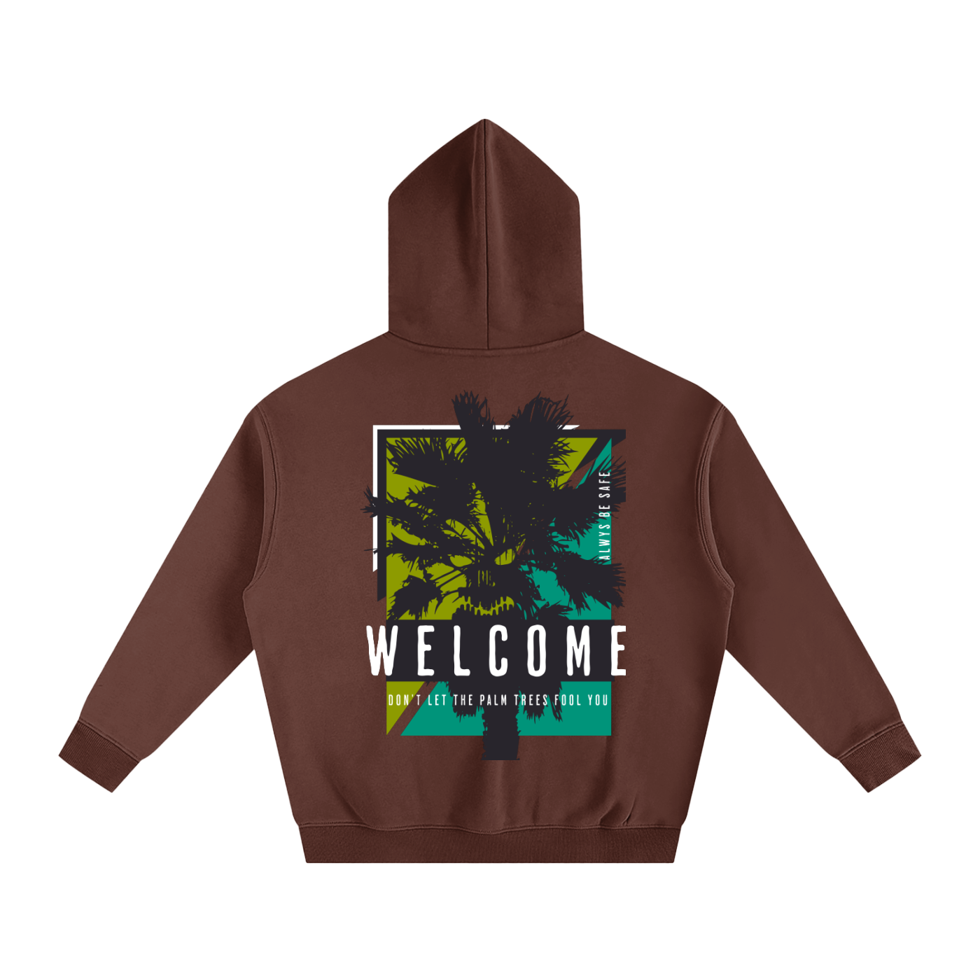 Welcomed Oversized Fleeced Hoodie
