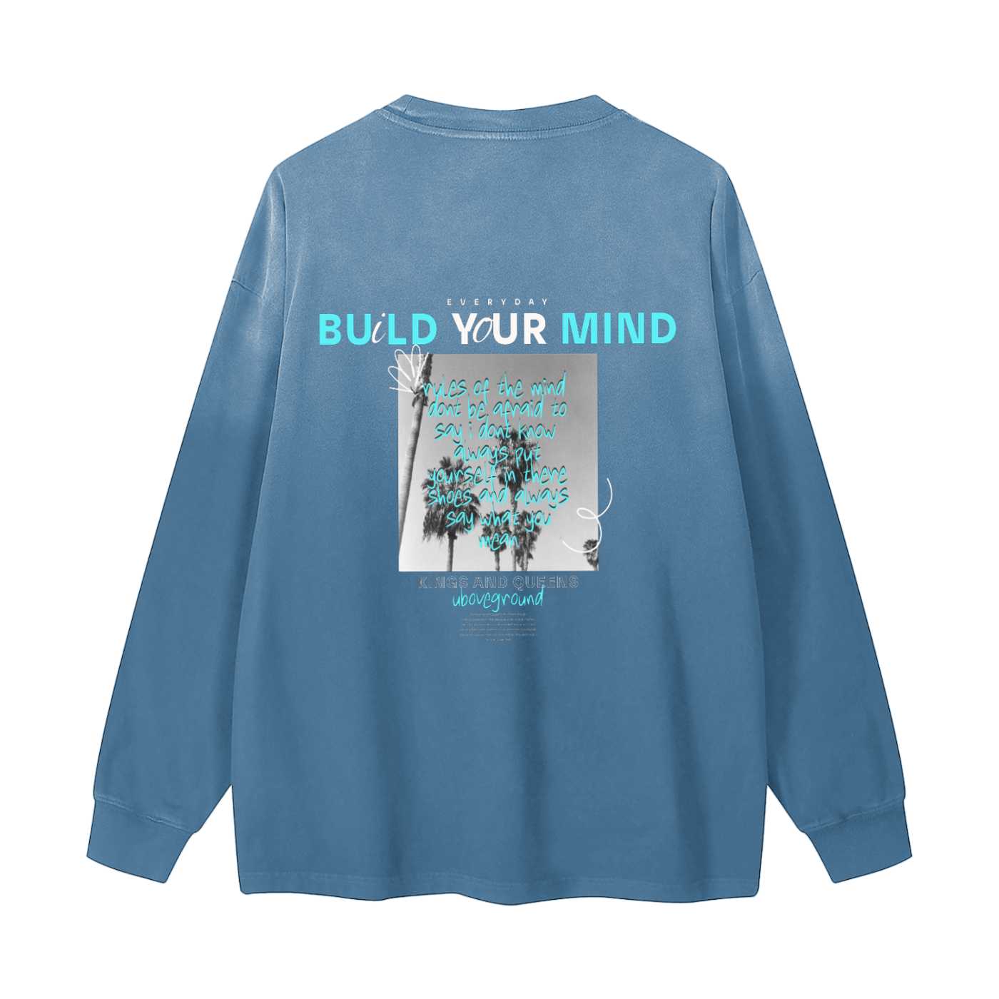Build Your Mind Long Sleeve T-Shirt