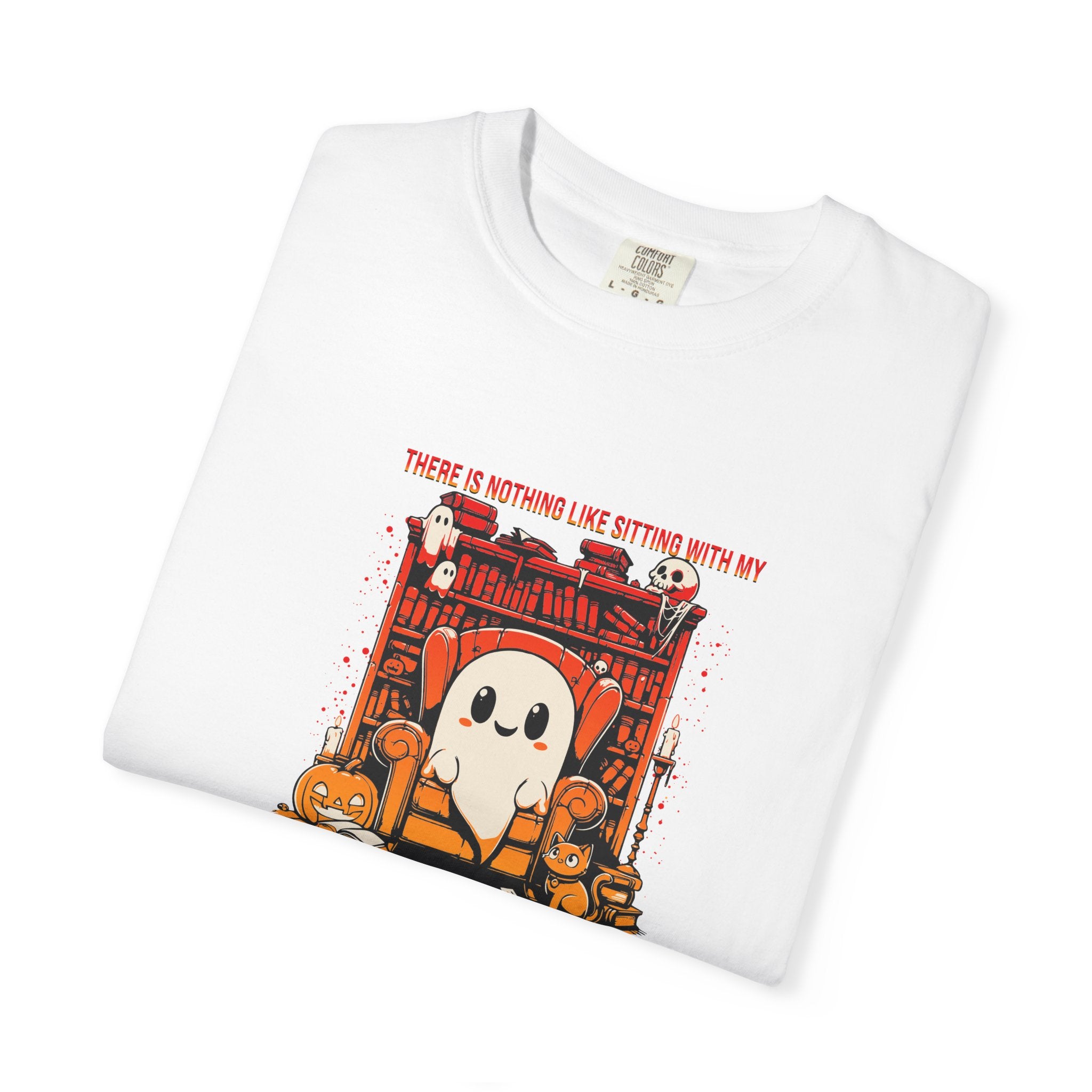 Cozy Ghost BOOk T-Shirt