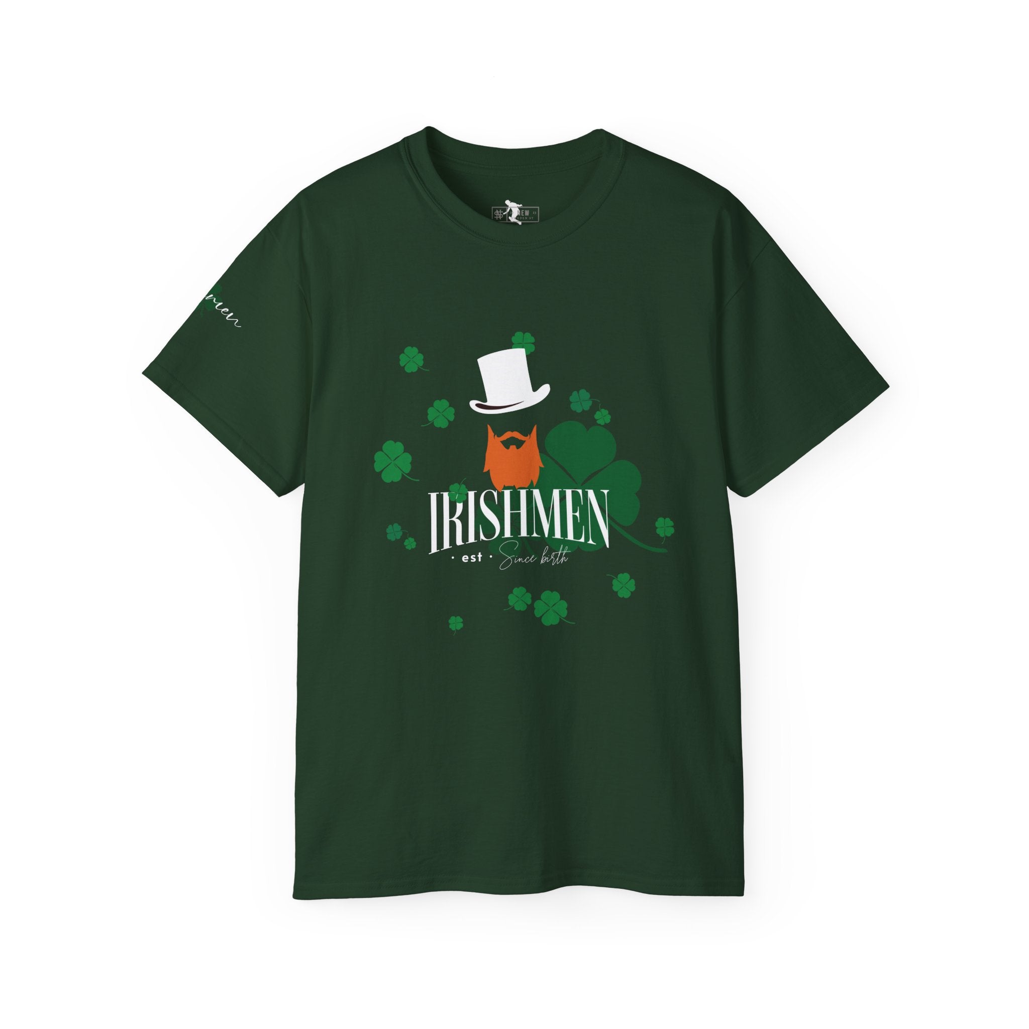Beard & Shamrocks Tee