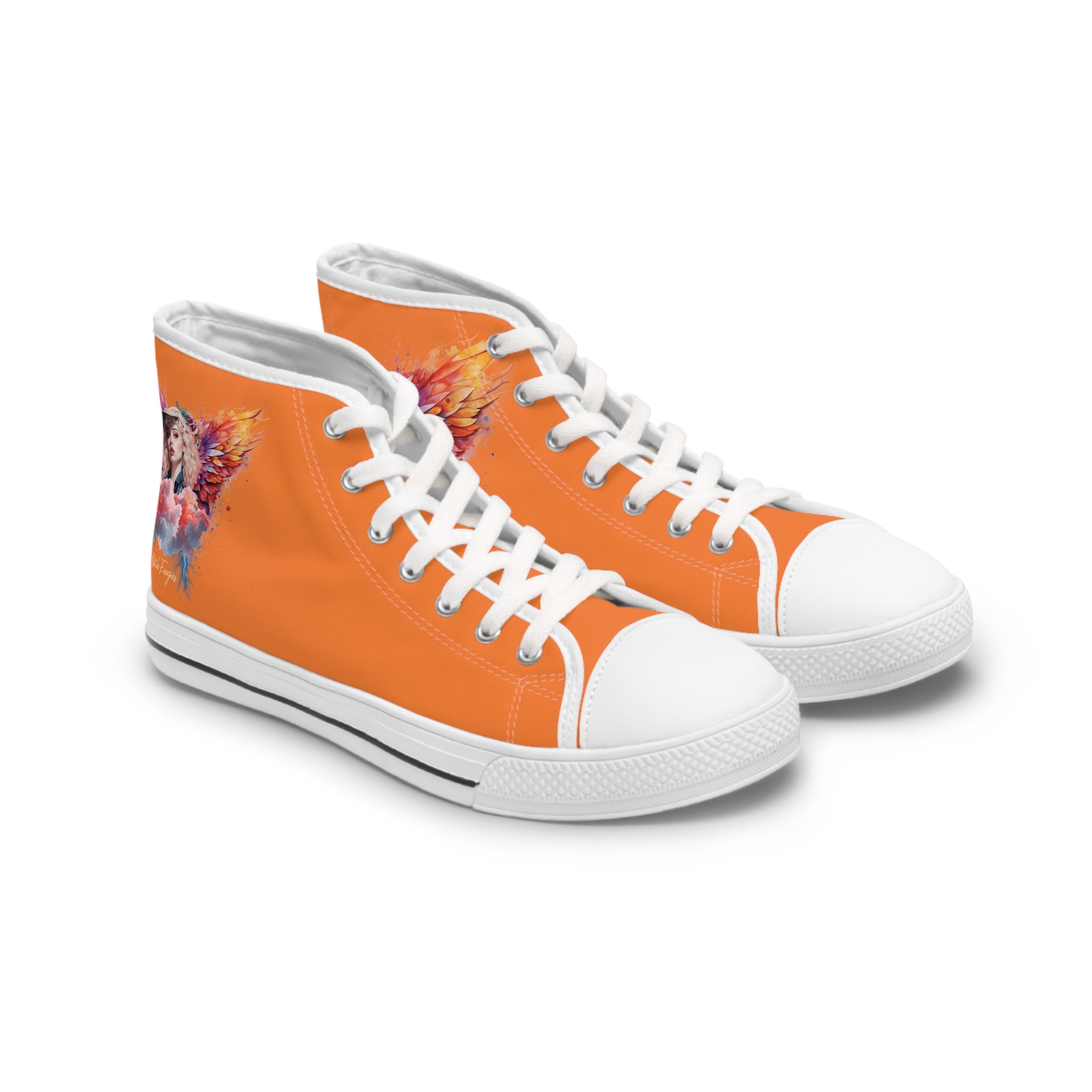 VIBE MATCH High Top Sneaker - Orange