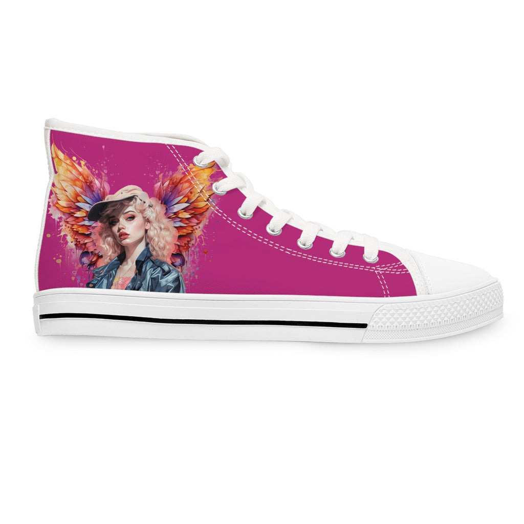 VIBE MATCH High Top Sneaker - Pink