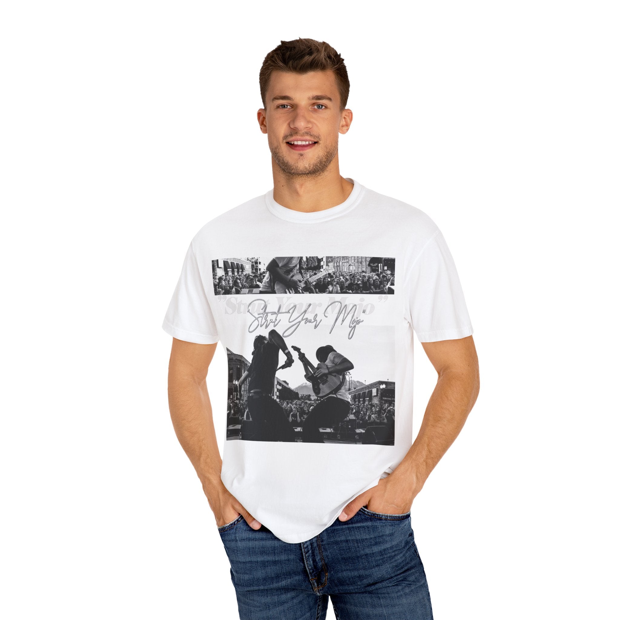 Vintage-Themed Music Concert T-Shirt