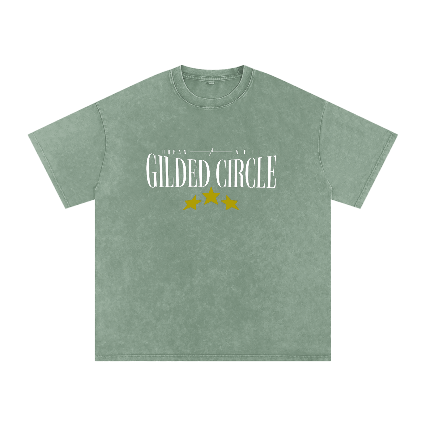 Gilded Circle Oversized Cotton T-Shirt