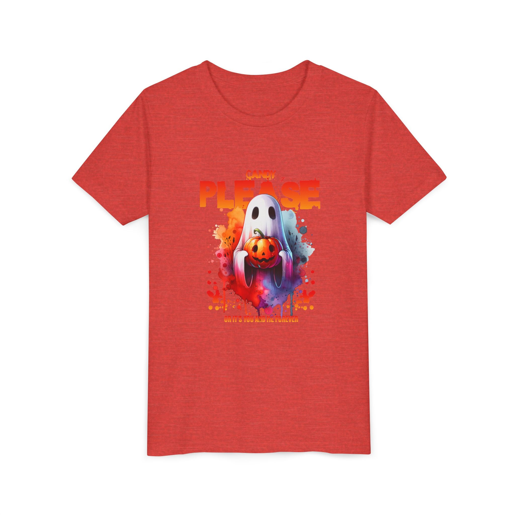Candy Please Halloween T-Shrit - Youth