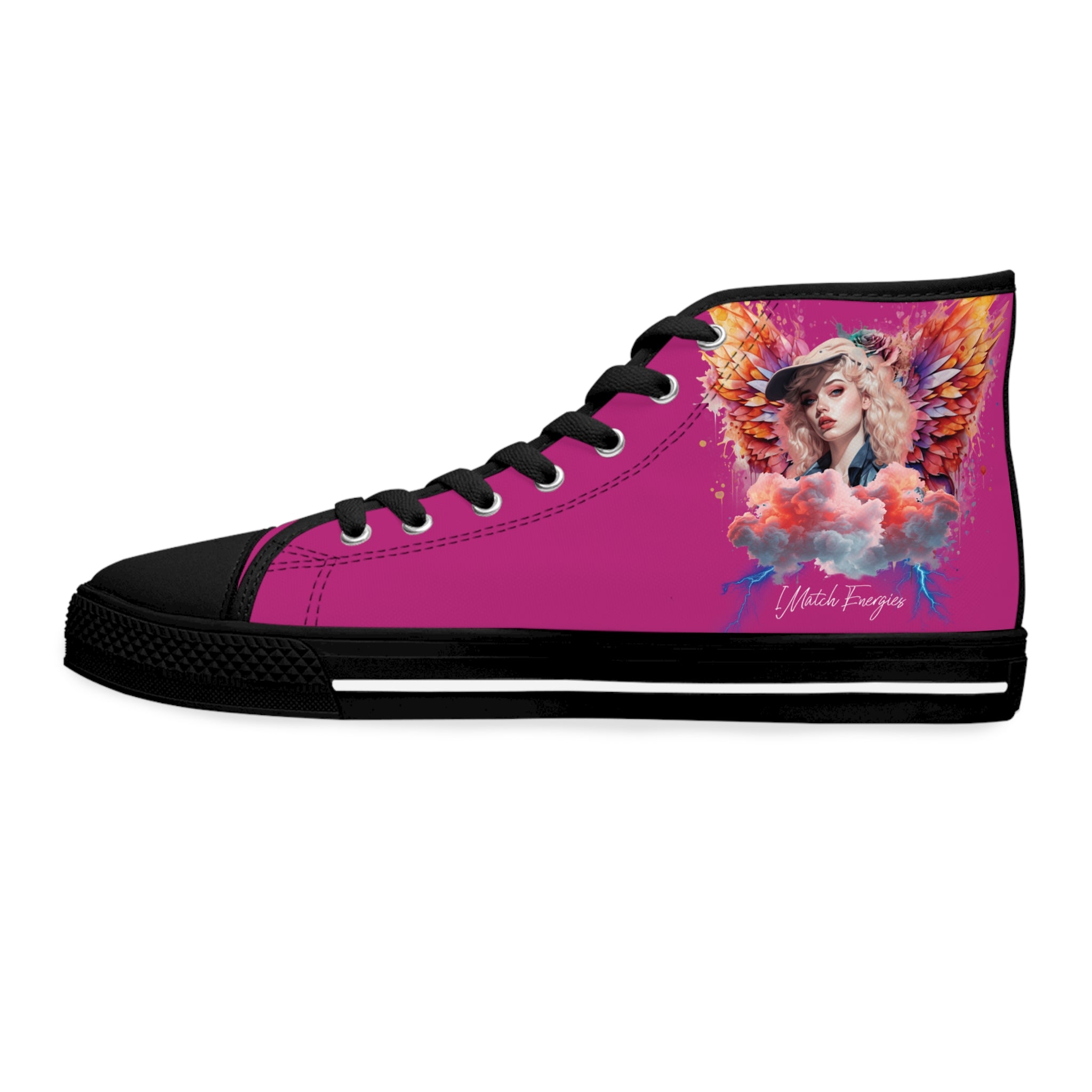 VIBE MATCH High Top Sneaker - Pink