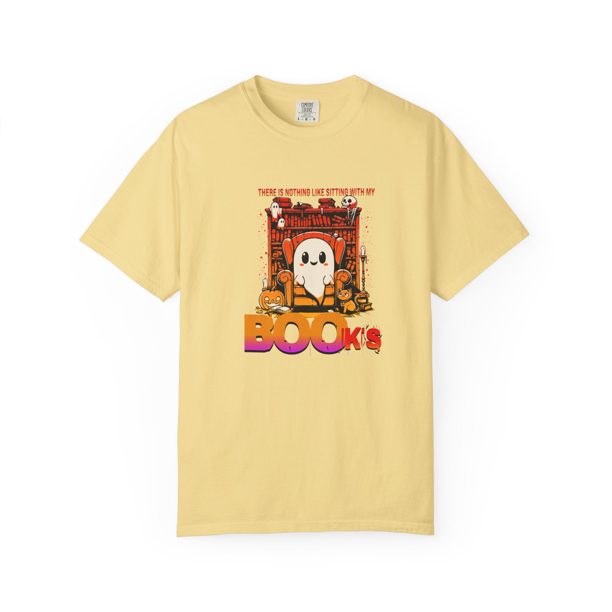 Cozy Ghost BOOk T-Shirt
