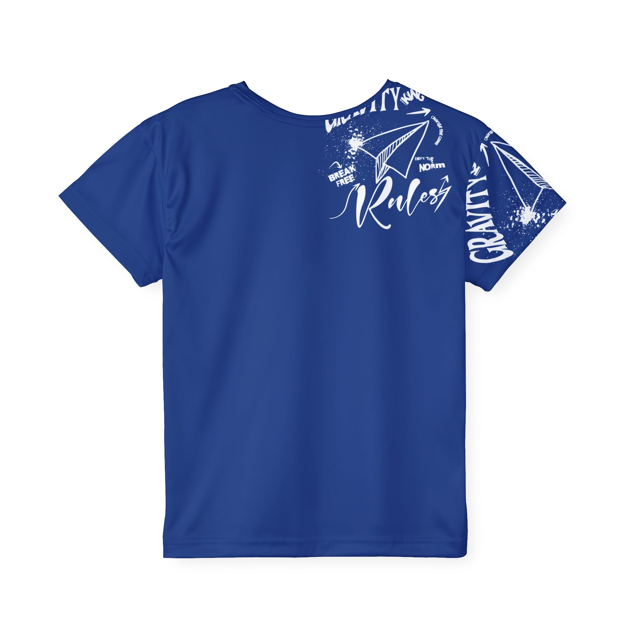 Throw It & Go Tee (Blue)