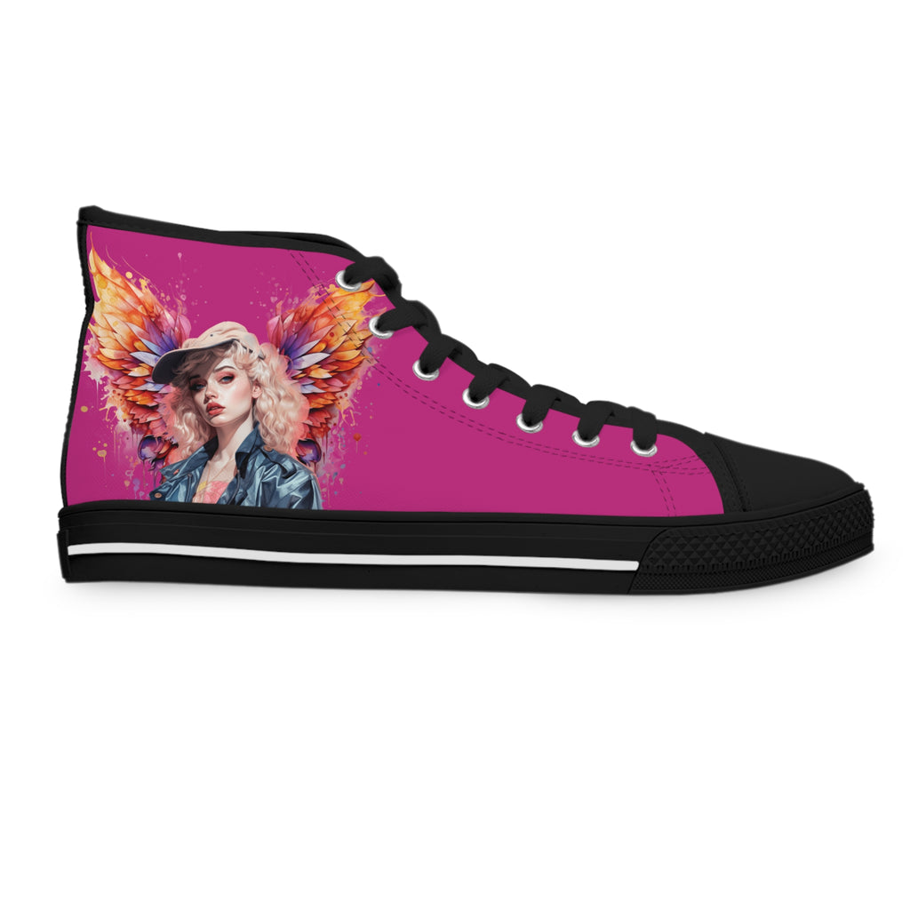 VIBE MATCH High Top Sneaker - Pink