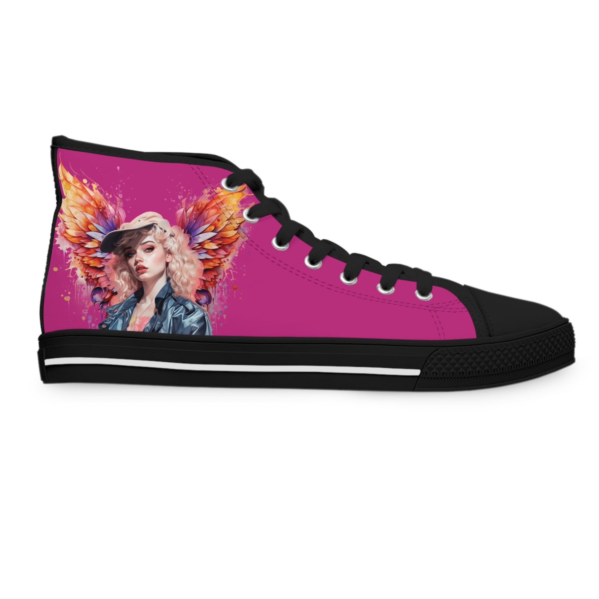 VIBE MATCH High Top Sneaker - Pink