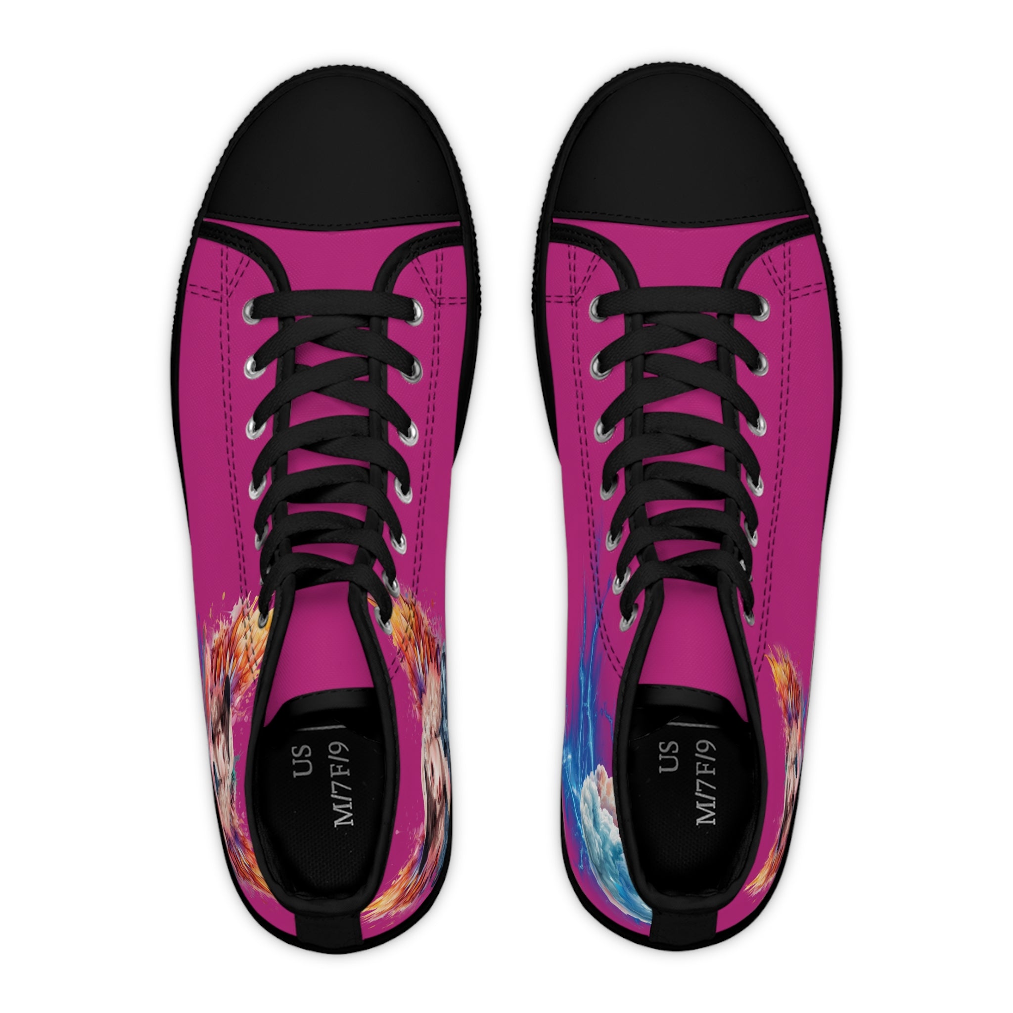 VIBE MATCH High Top Sneaker - Pink