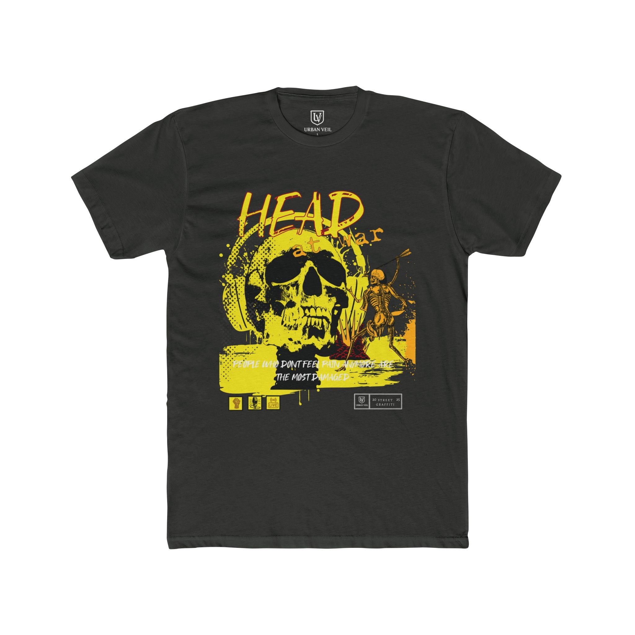 Head at war Grunge Tee
