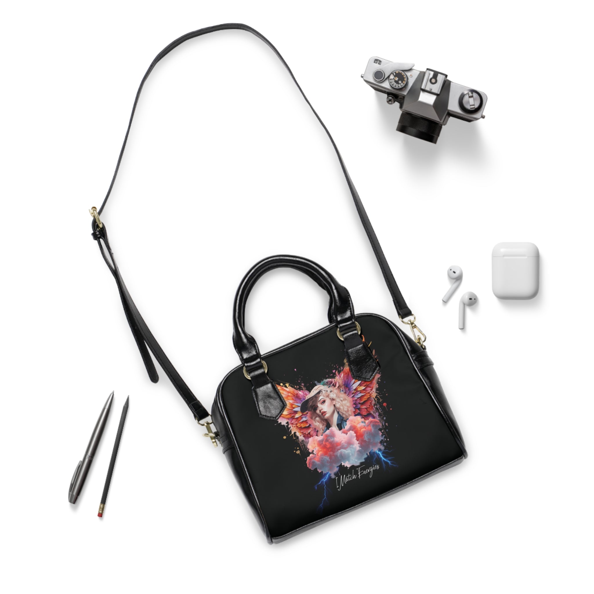 VIBE MATCH Shoulder Bag - Black