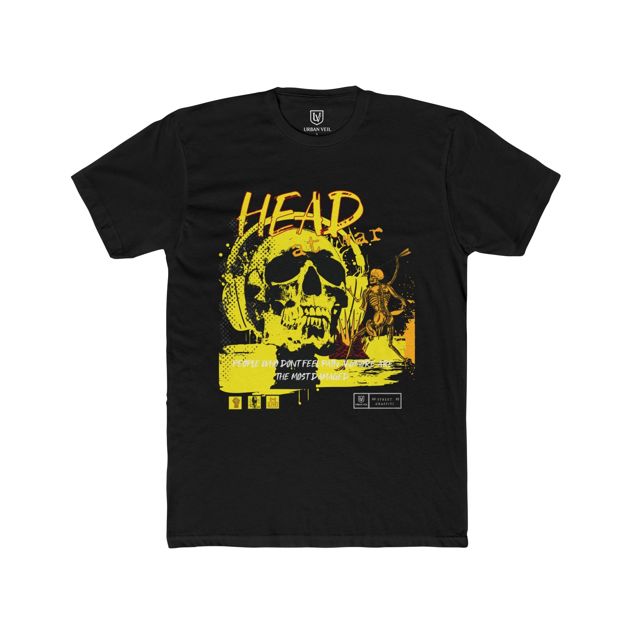 Head at war Grunge Tee