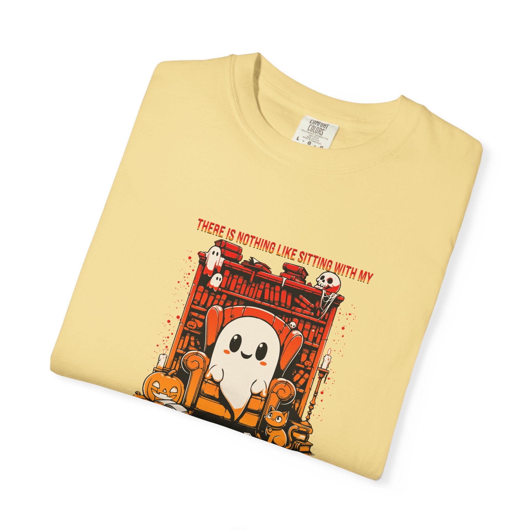 Cozy Ghost BOOk T-Shirt