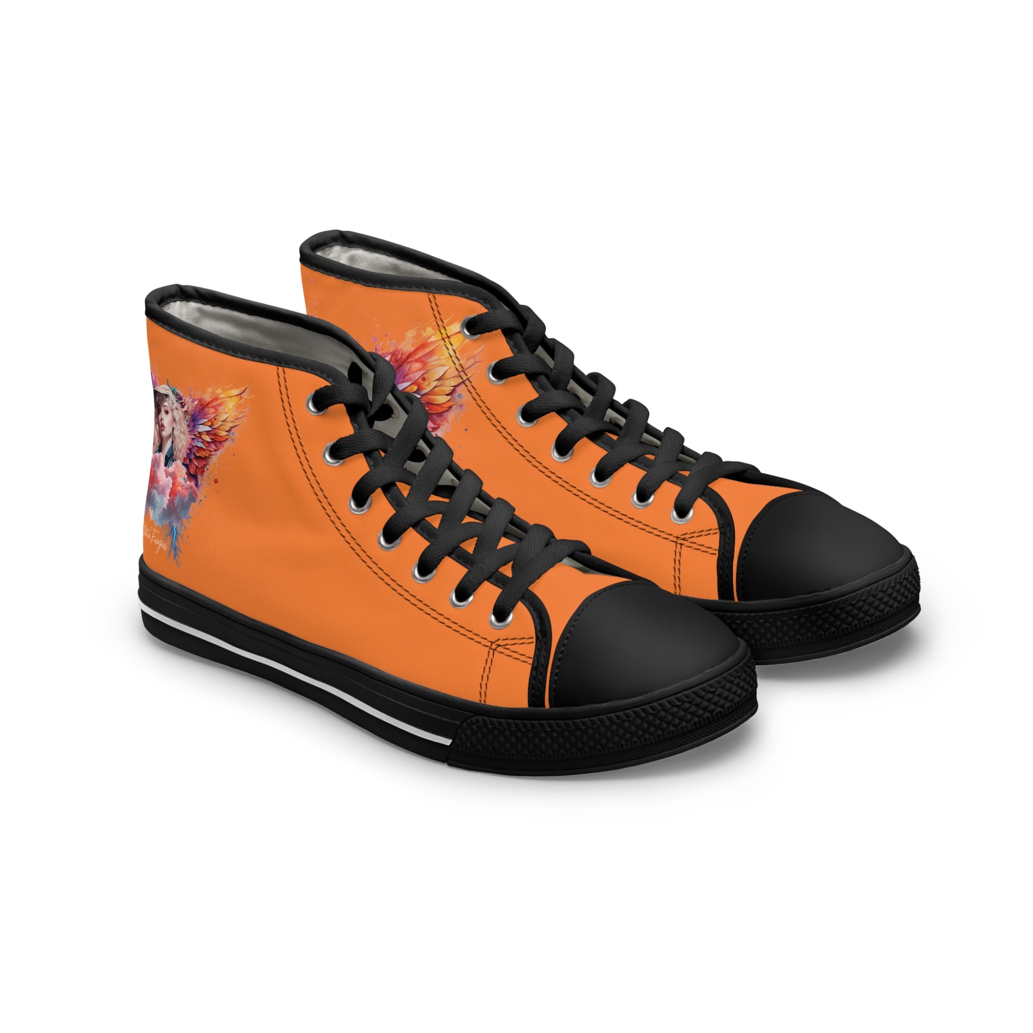 VIBE MATCH High Top Sneaker - Orange