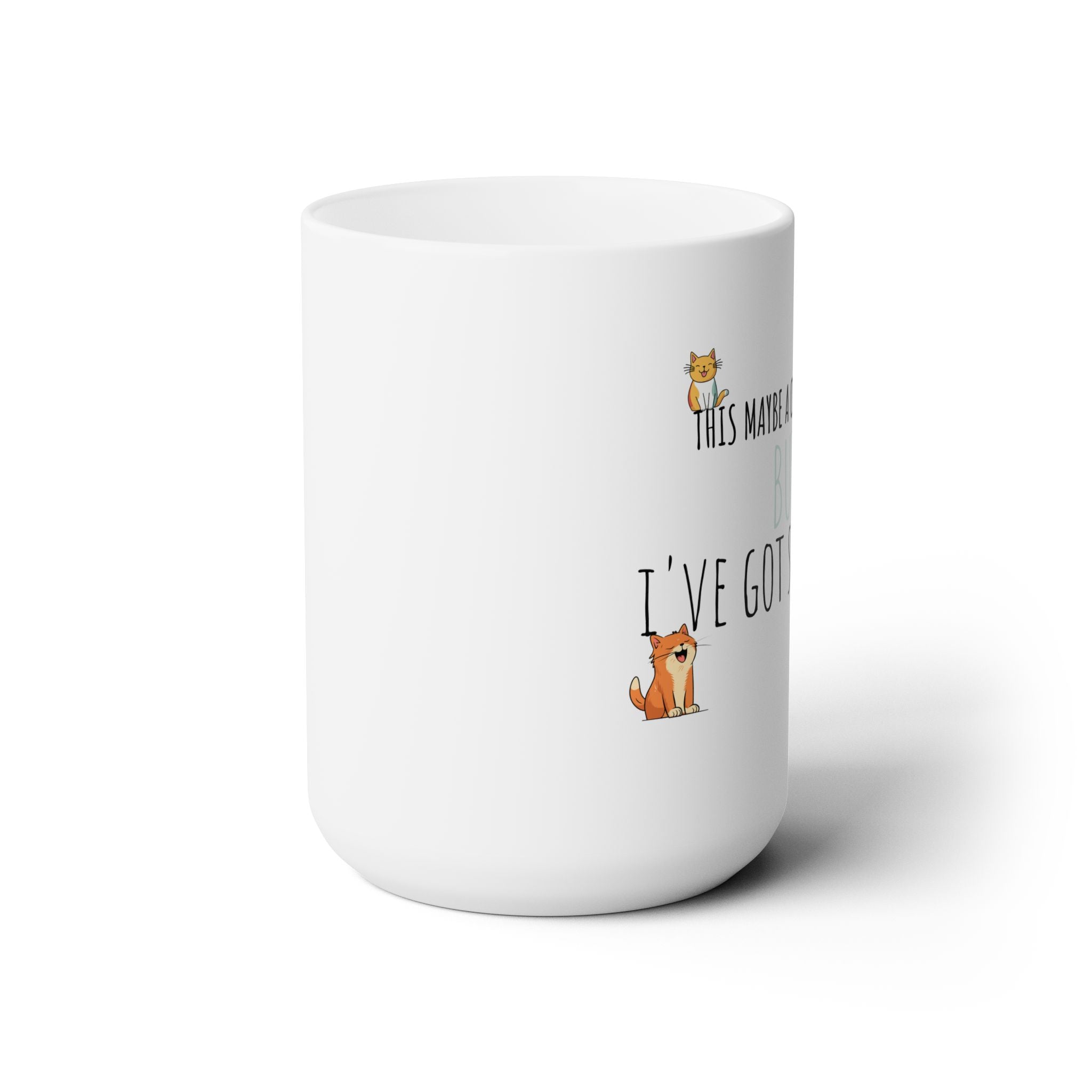 Cat Spill the Tea Mug