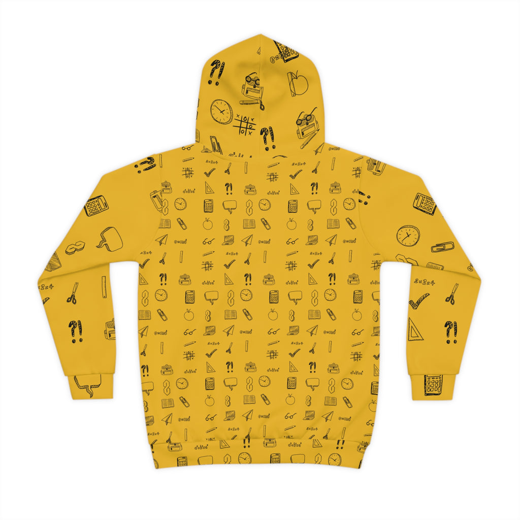Retro School Hoodie (Yellow)