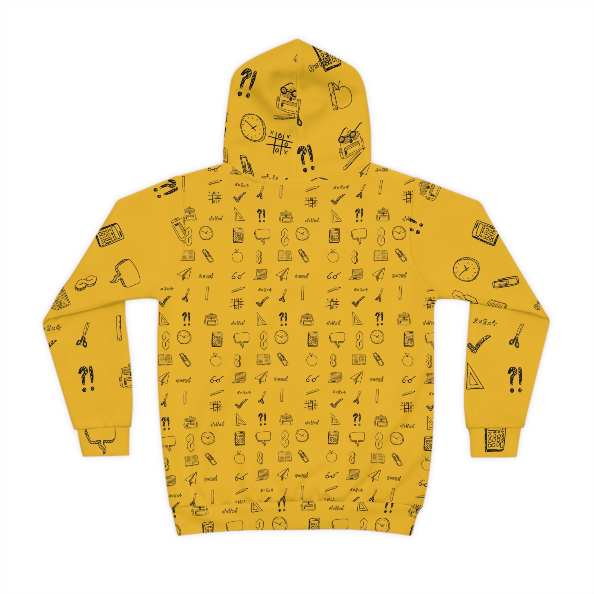 Retro School Hoodie (Yellow)