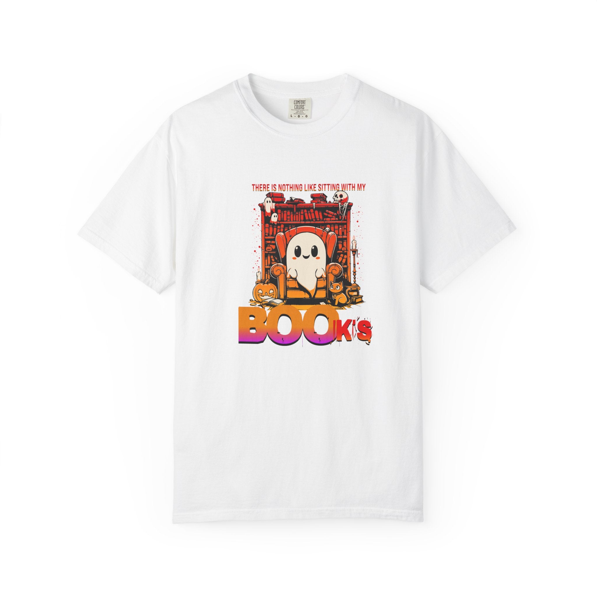 Cozy Ghost BOOk T-Shirt
