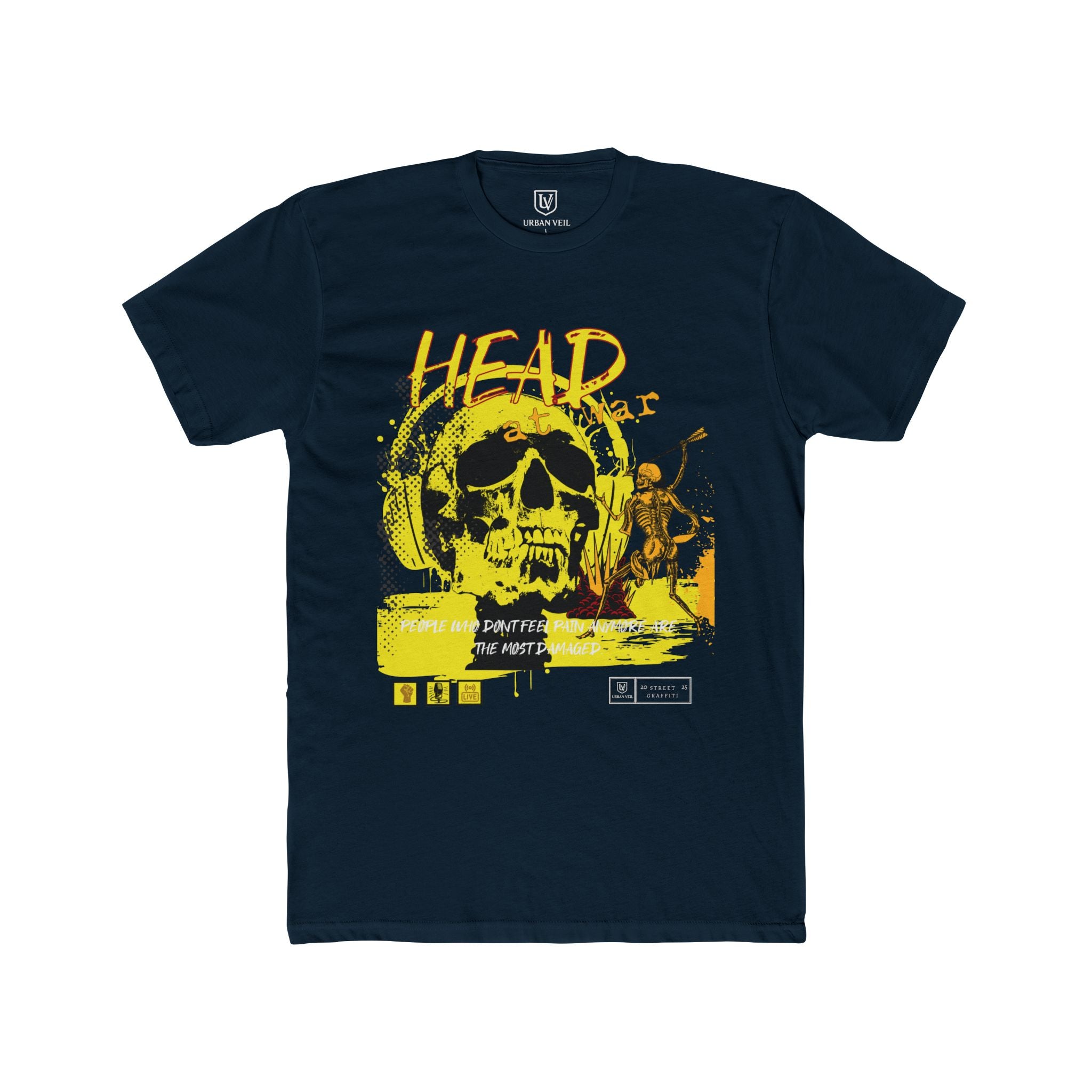 Head at war Grunge Tee