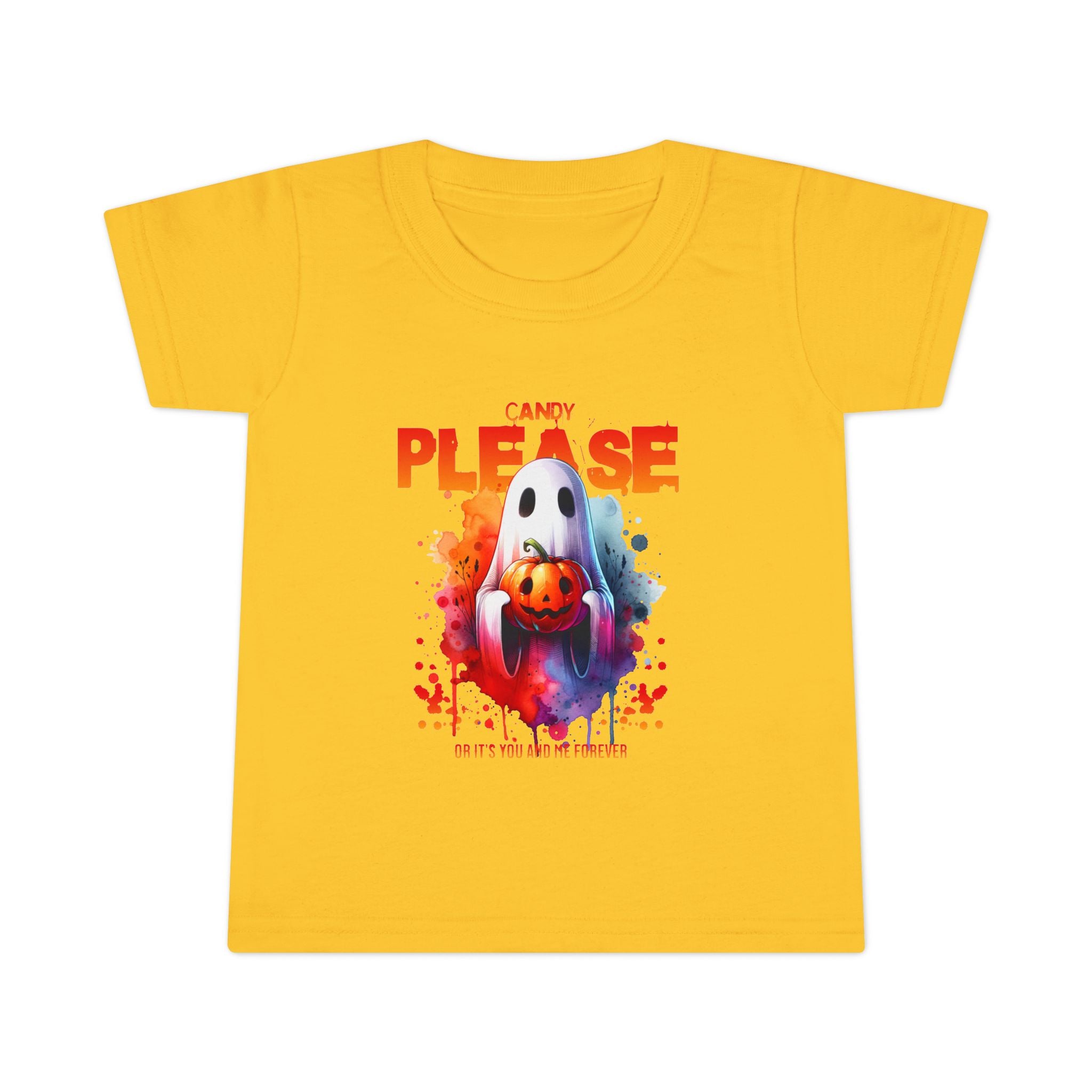Candy Please Halloween Shrit - Toddler