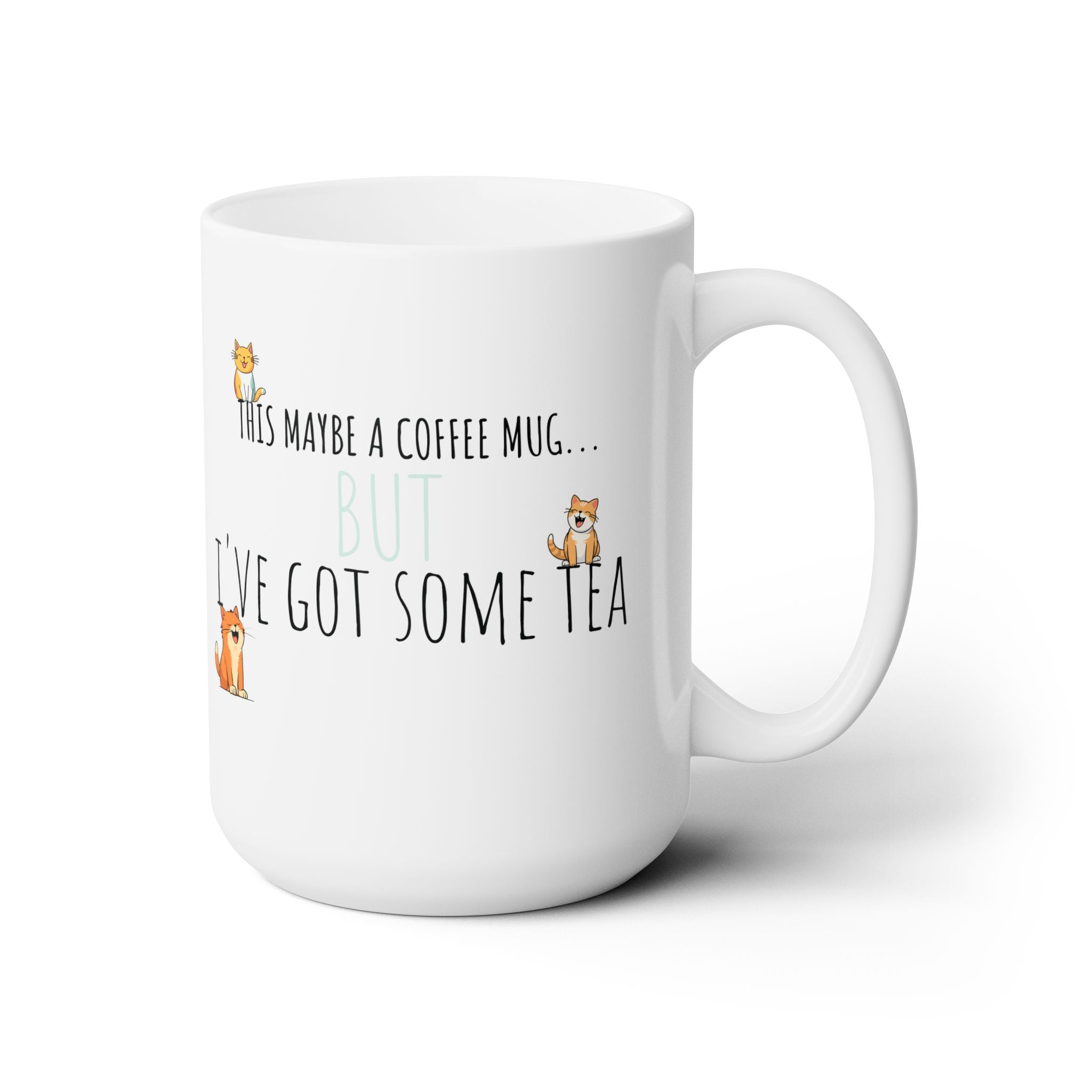 Cat Spill the Tea Mug