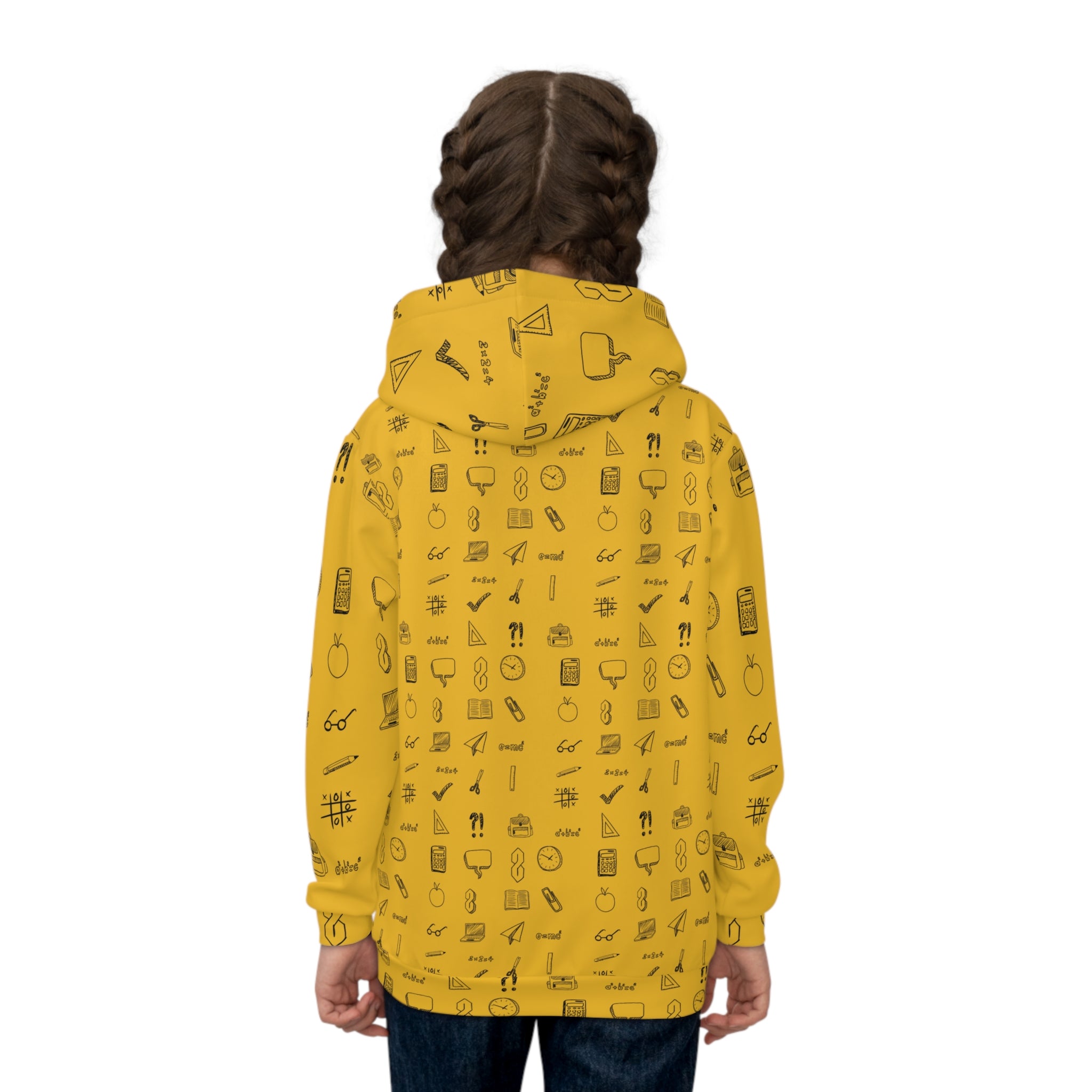 Retro School Hoodie (Yellow)