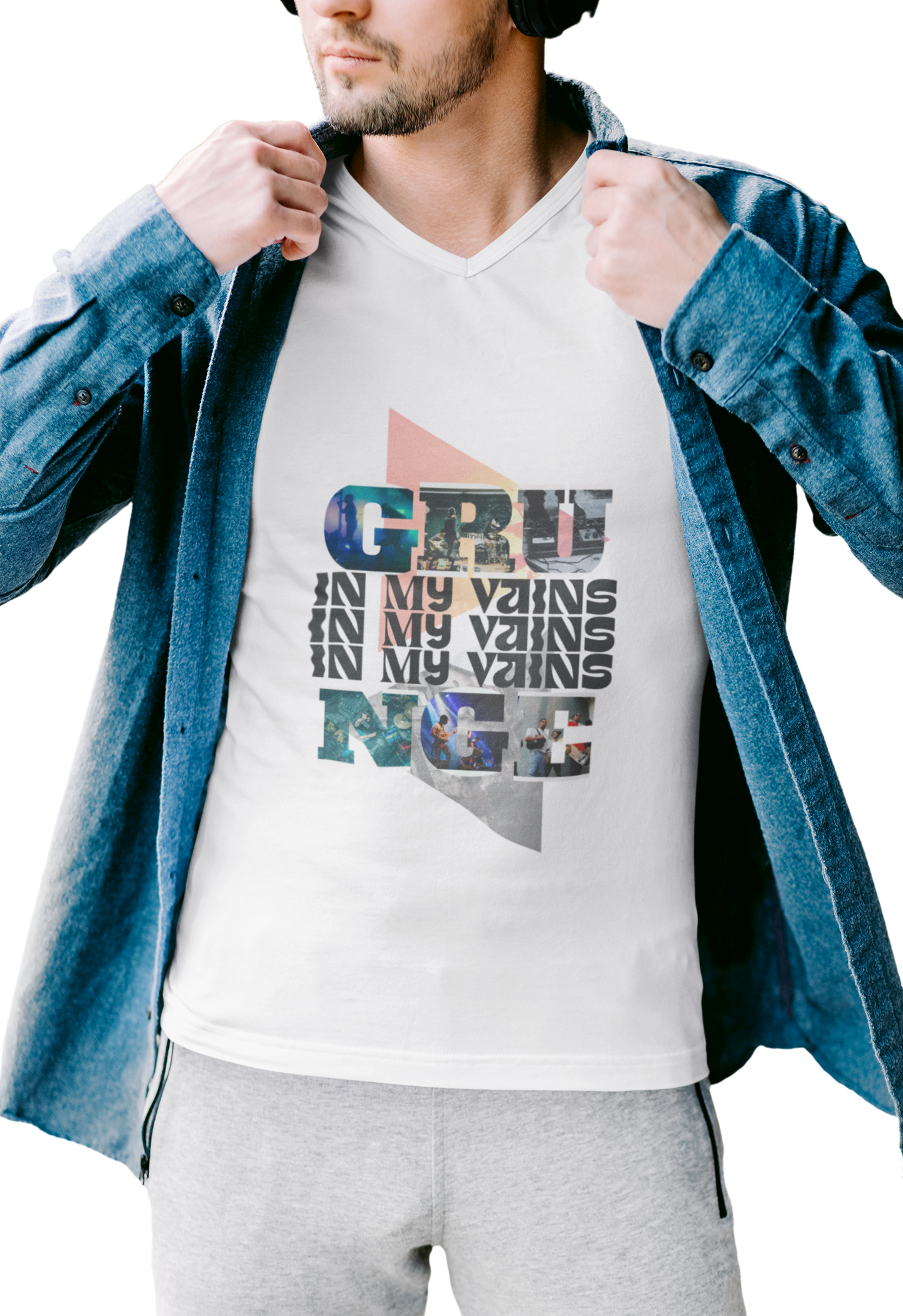 Grunge Graphic Unisex T-Shrit