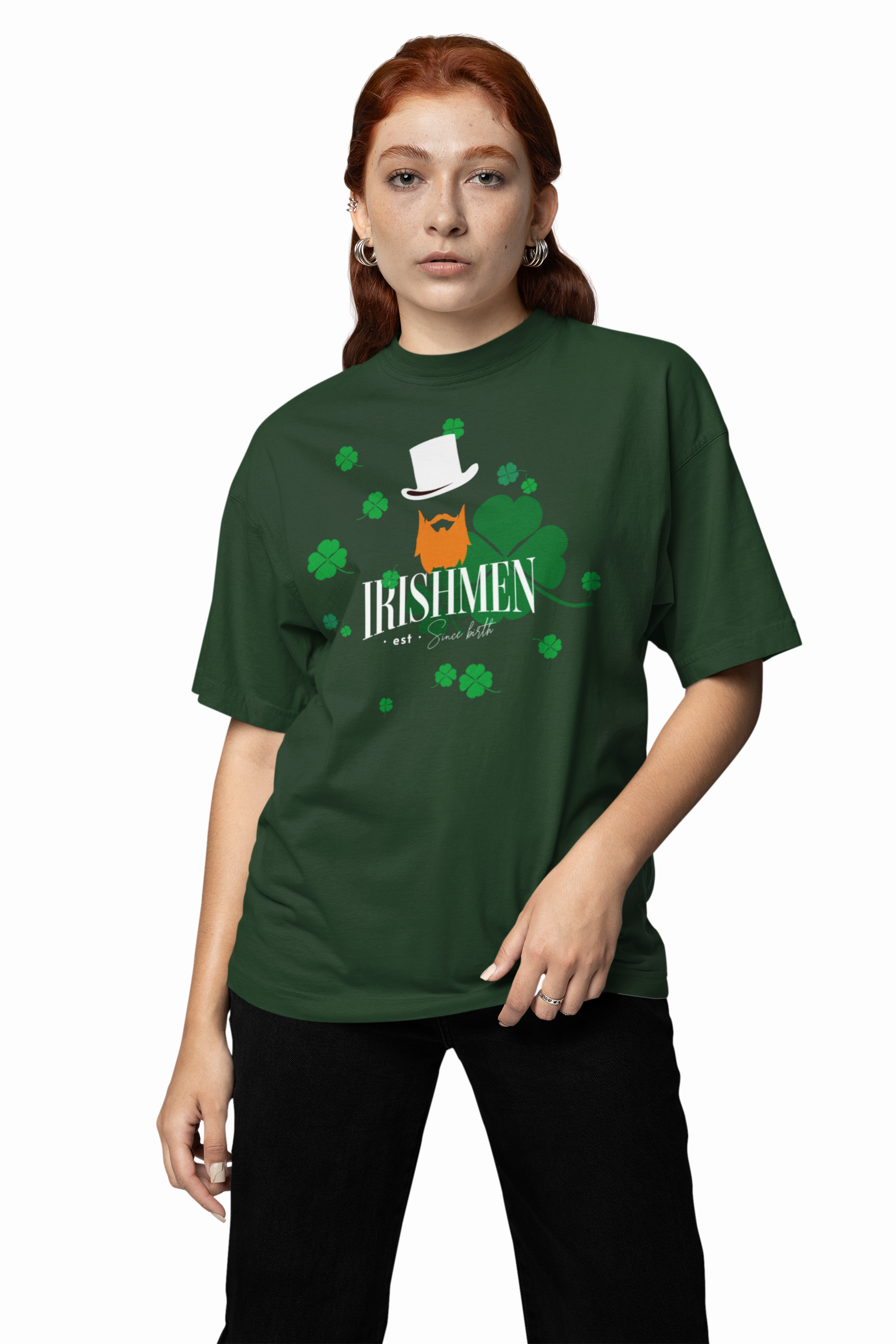 Beard & Shamrocks Tee