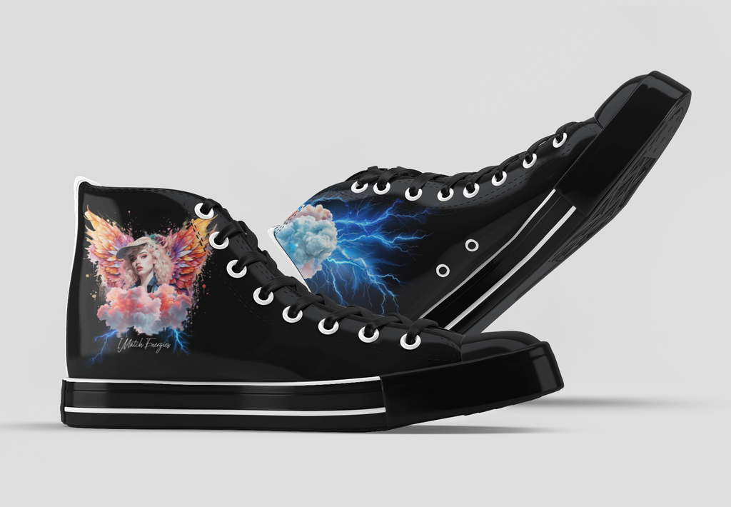 VIBE MATCH High Top Sneaker - Black