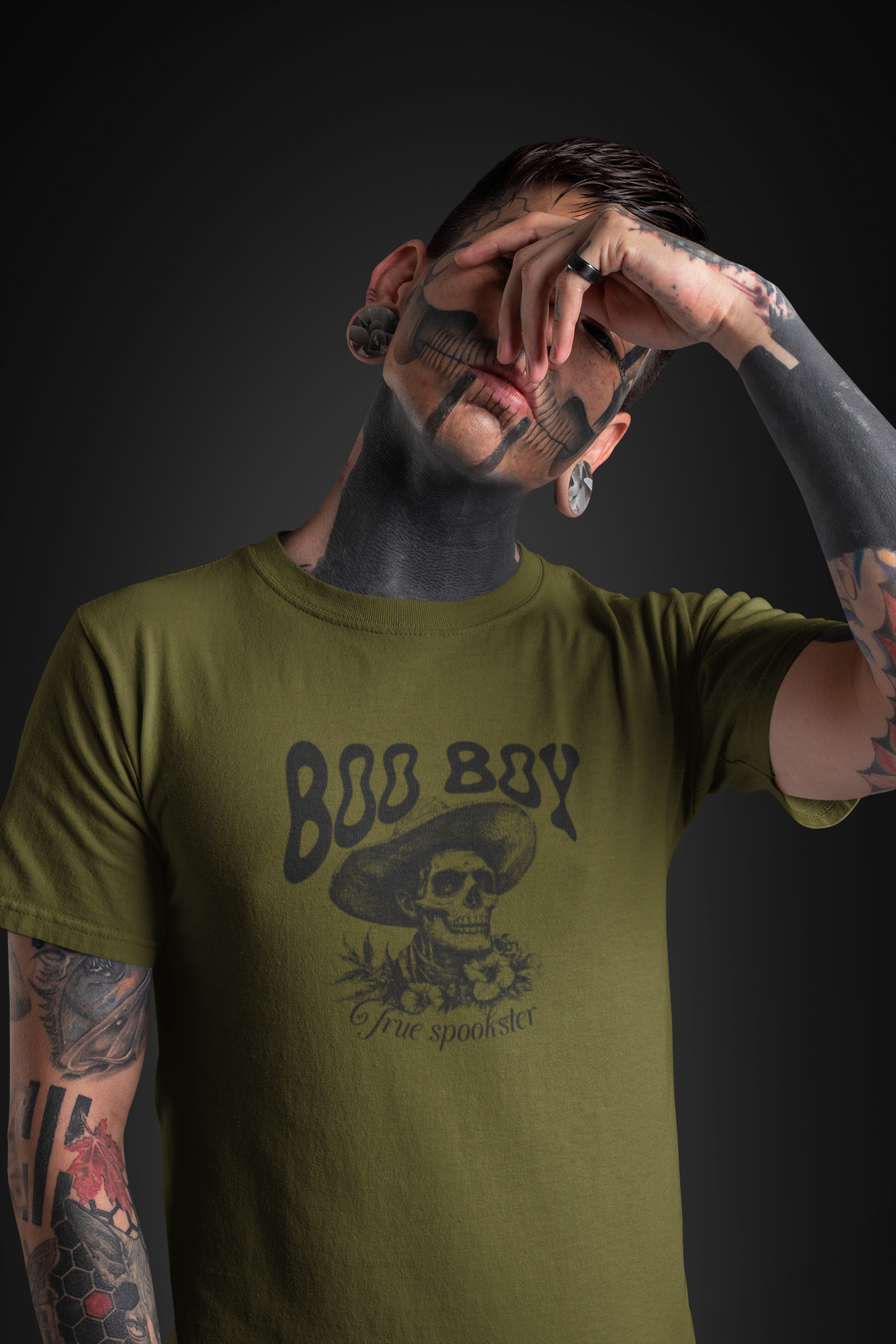 Boo Boy Skull Lover Gift T-Shirt