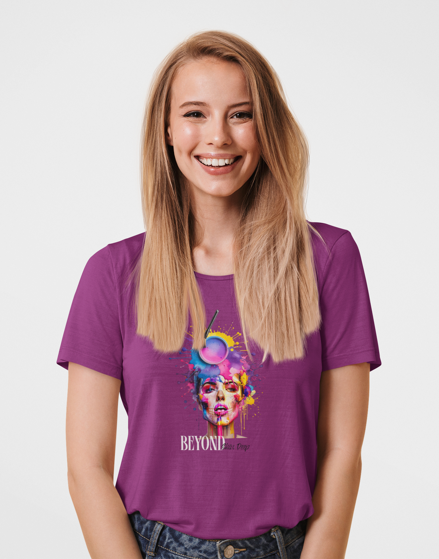 Skull Makeup T-shirt