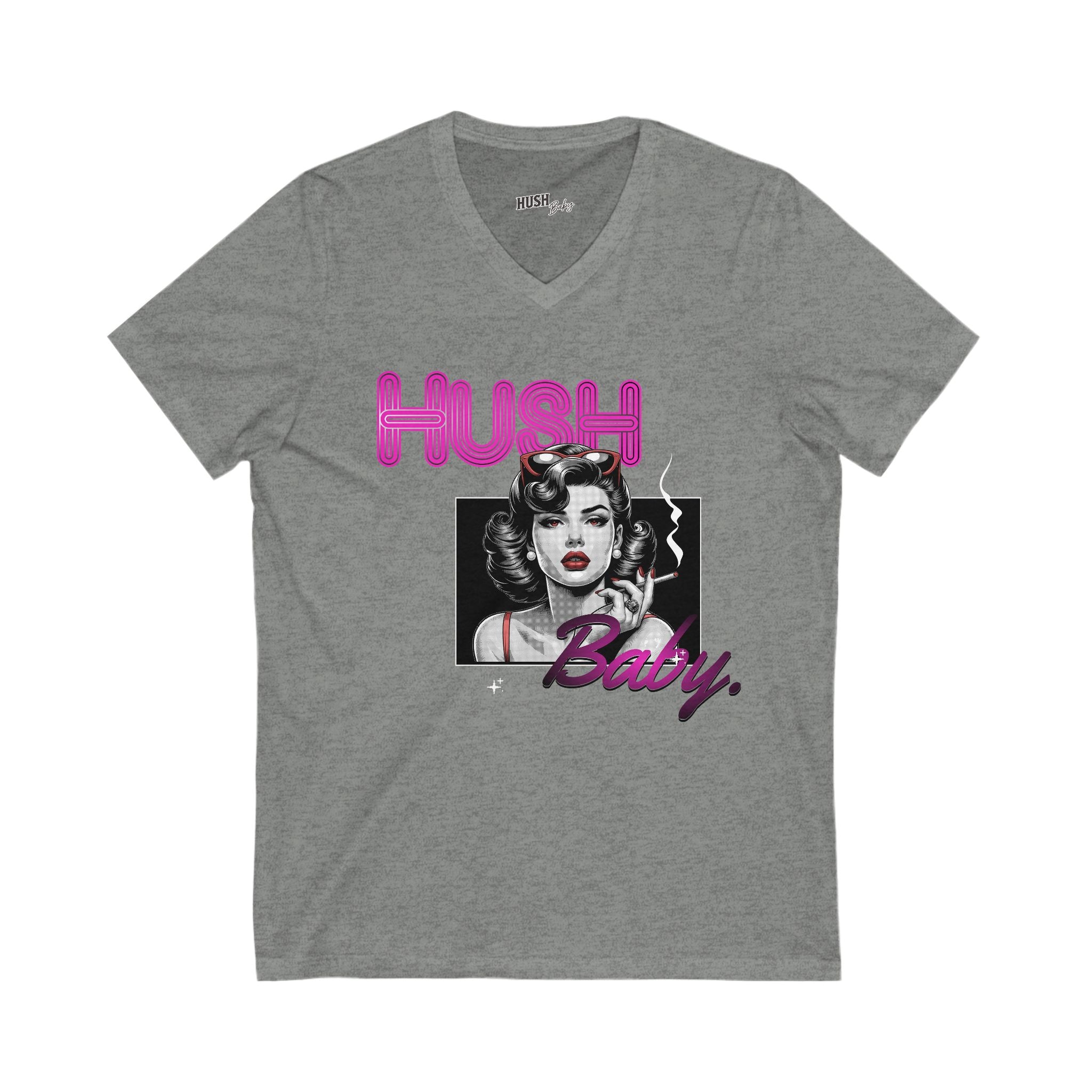Hush Baby Vintage V-Neck Tee