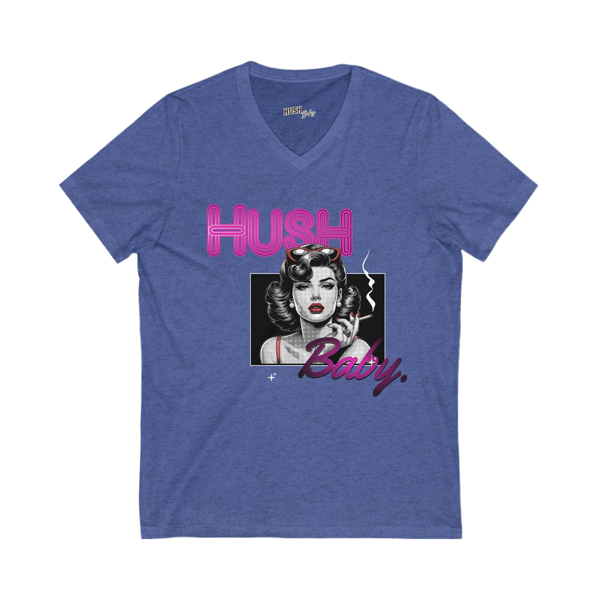 Hush Baby Vintage V-Neck Tee