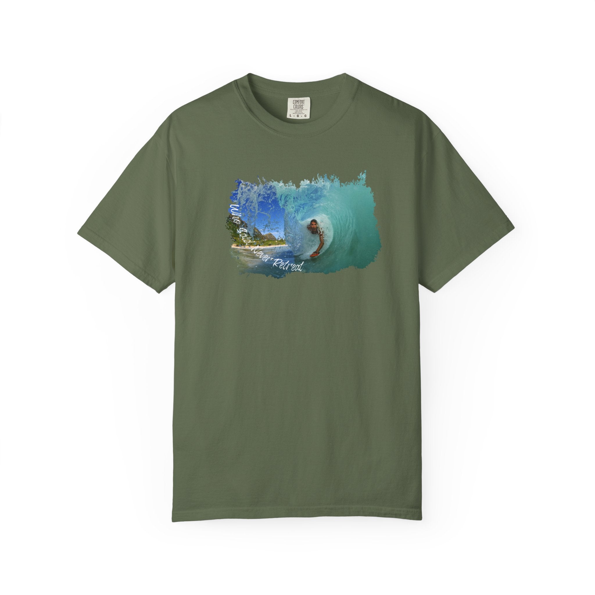 Who Said Never Retreat T-Shirt