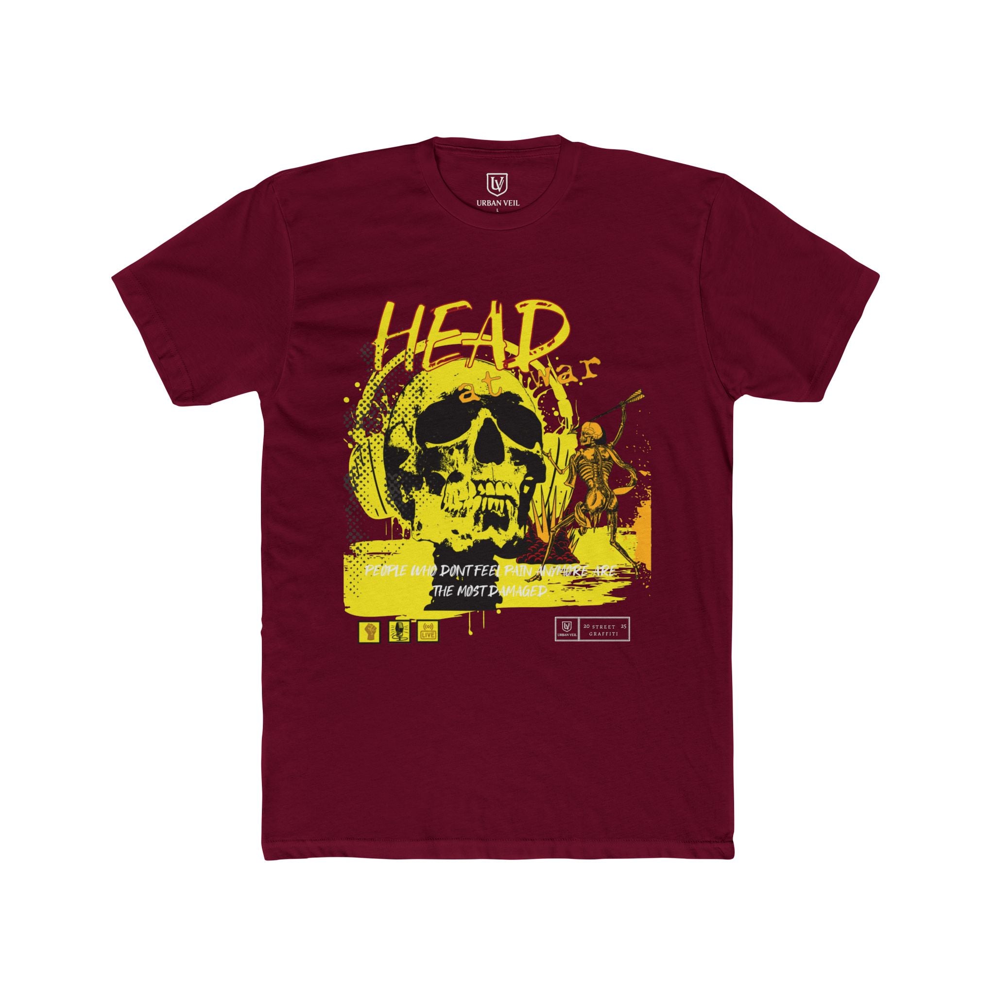Head at war Grunge Tee