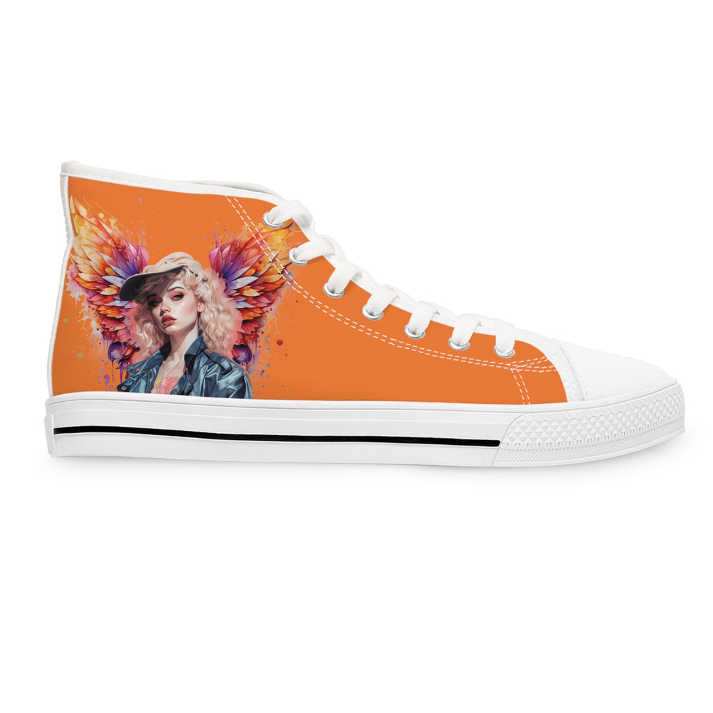 VIBE MATCH High Top Sneaker - Orange