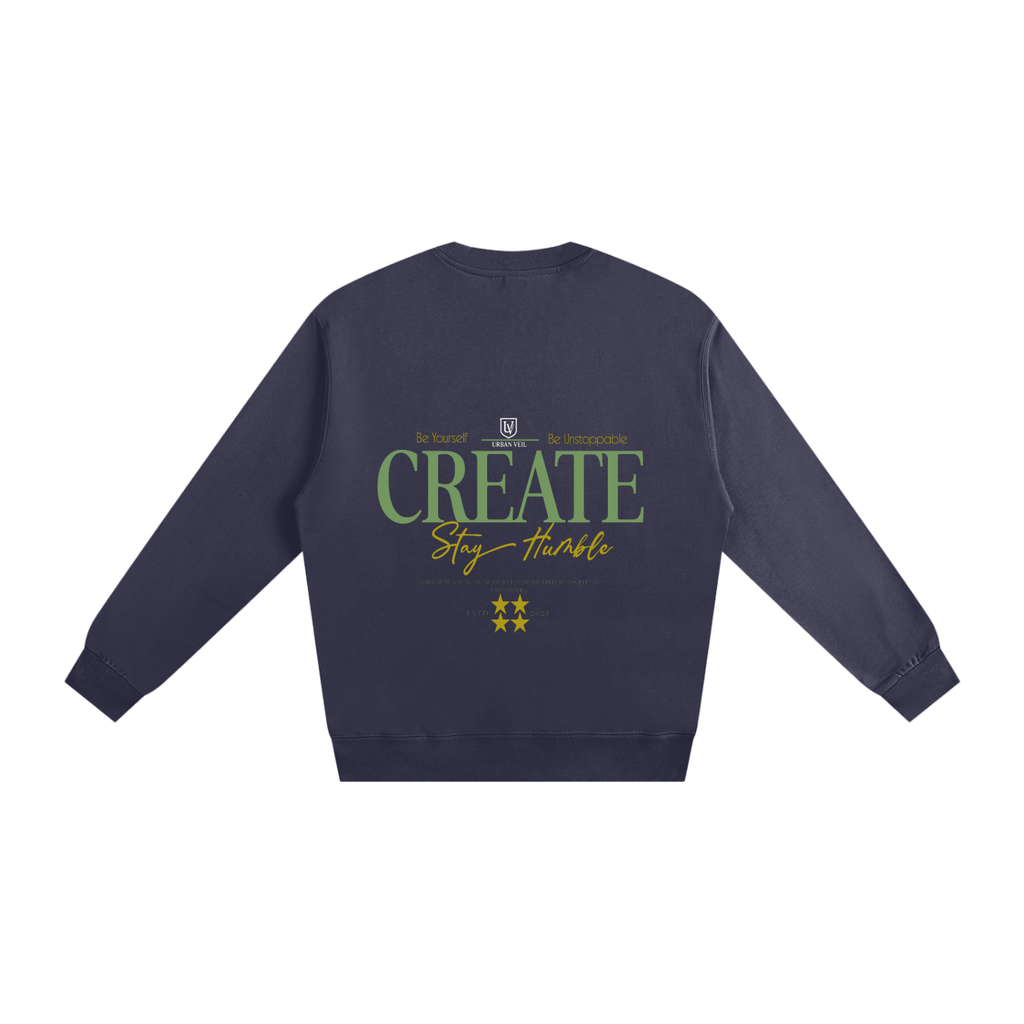 men's wear,everyday wear,comfort wear,gift for him,men's clothing,everyday sweatshirt,Urban Veil,Stay Humble Sweatshirt