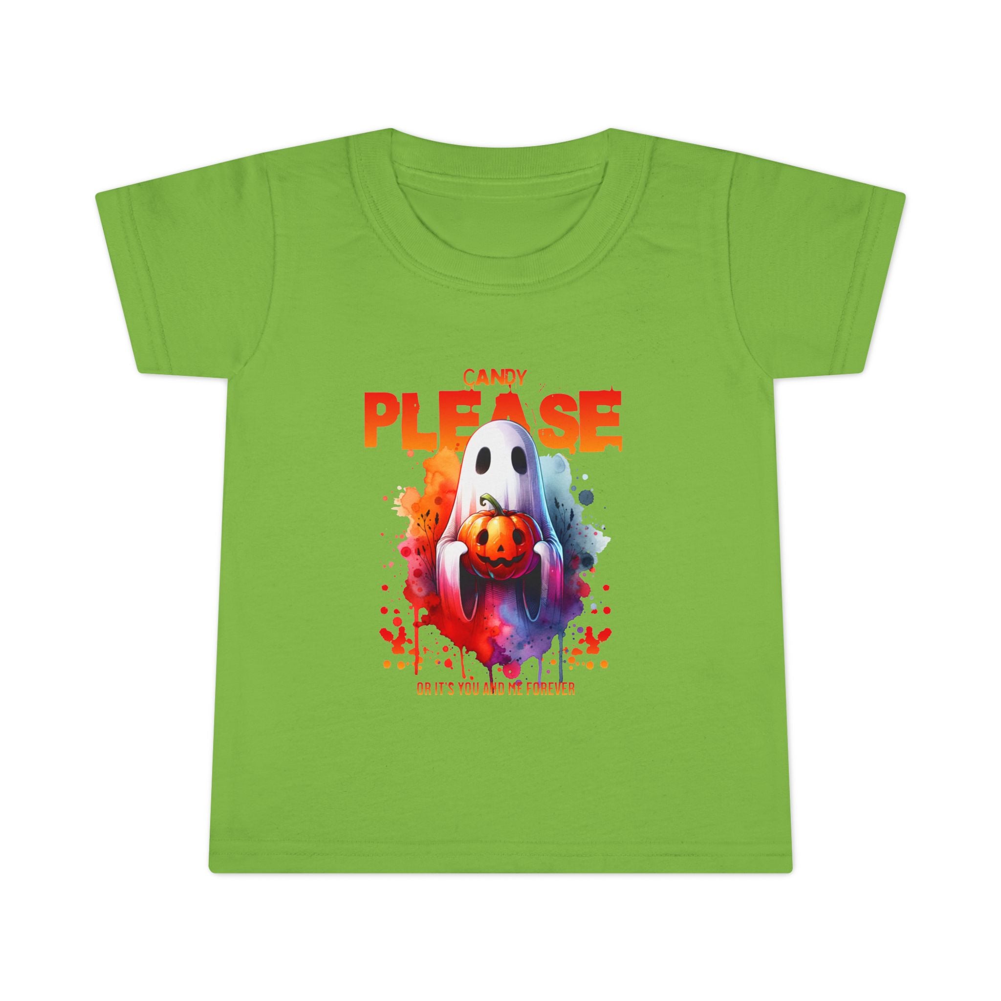 Candy Please Halloween Shrit - Toddler