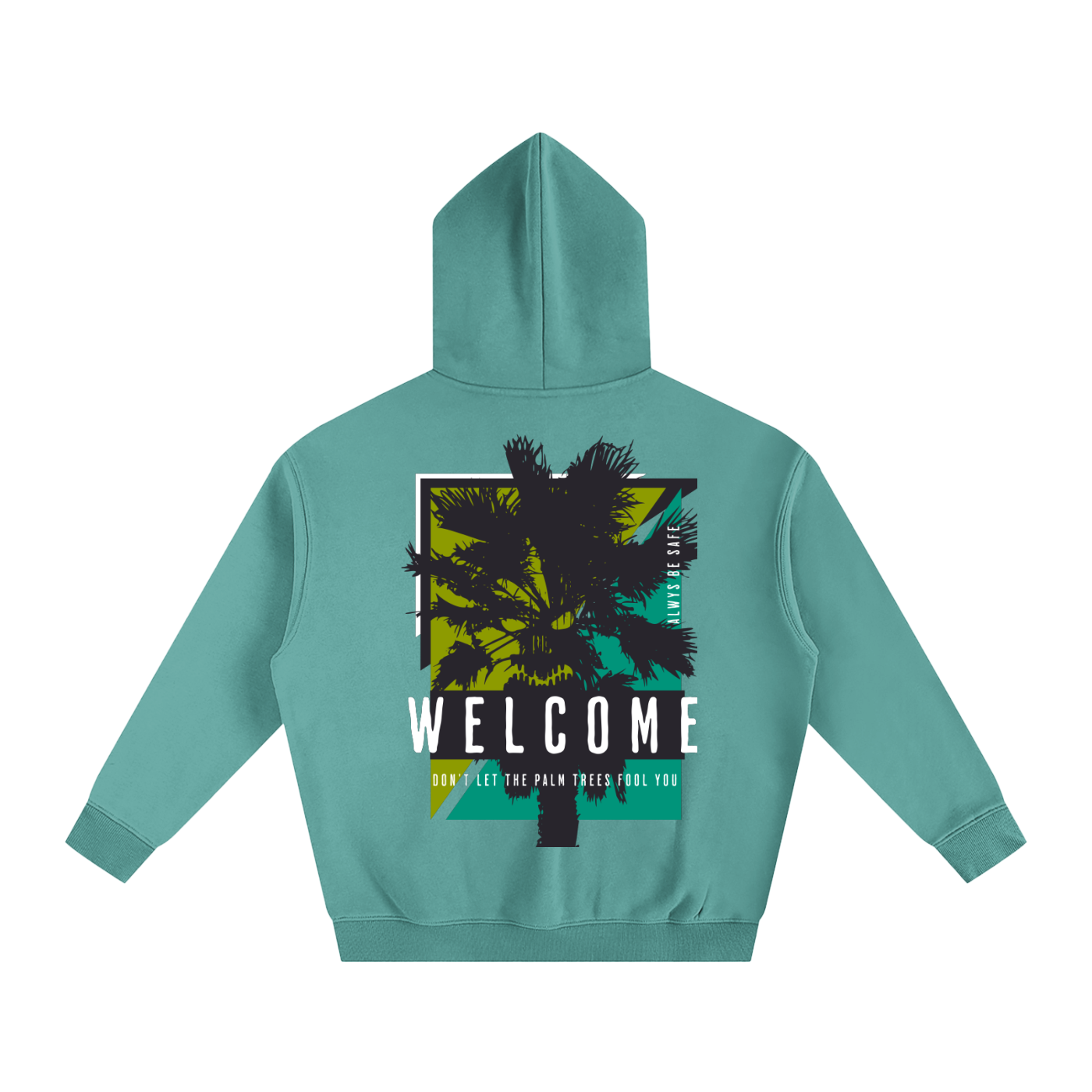 Welcomed Oversized Fleeced Hoodie