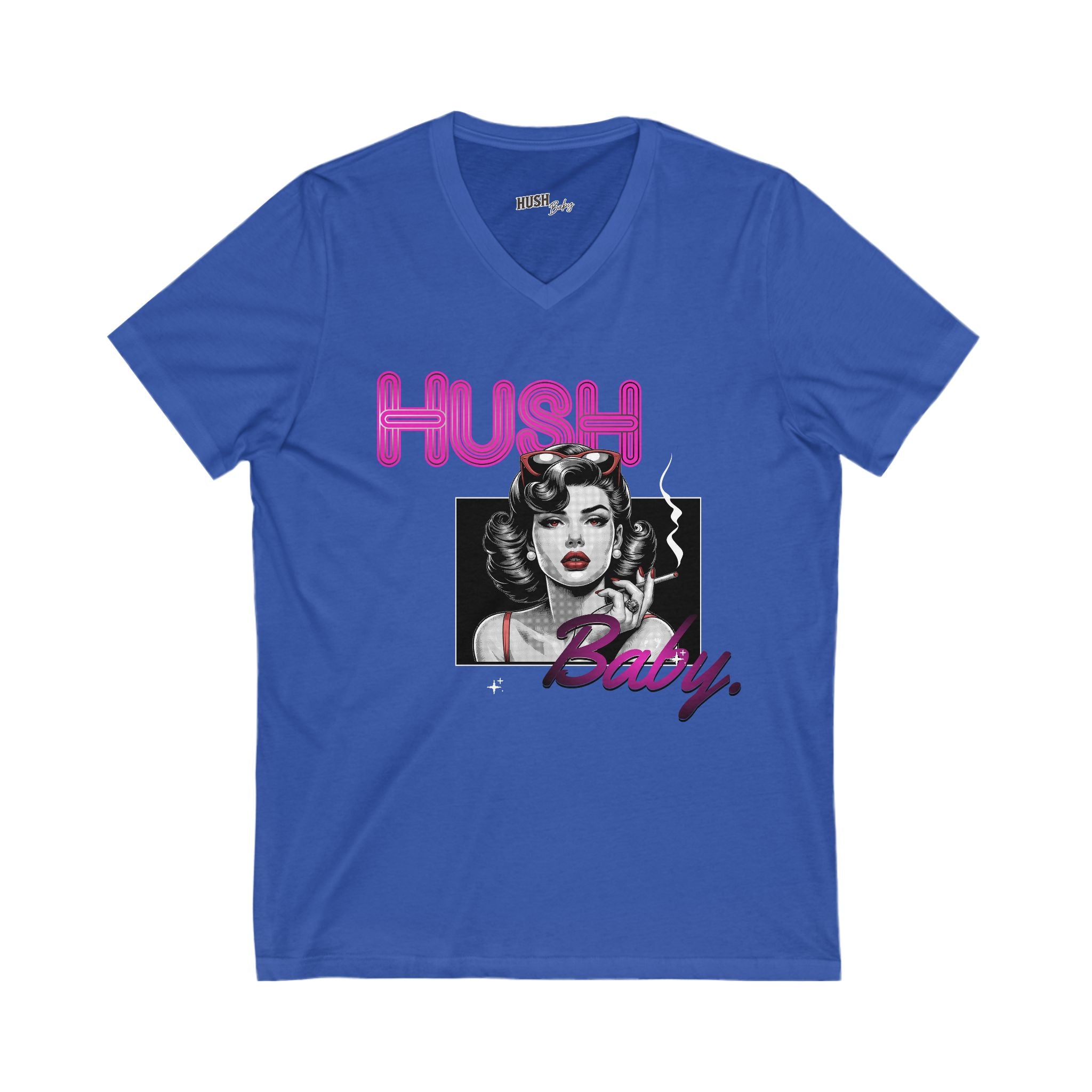Hush Baby Vintage V-Neck Tee
