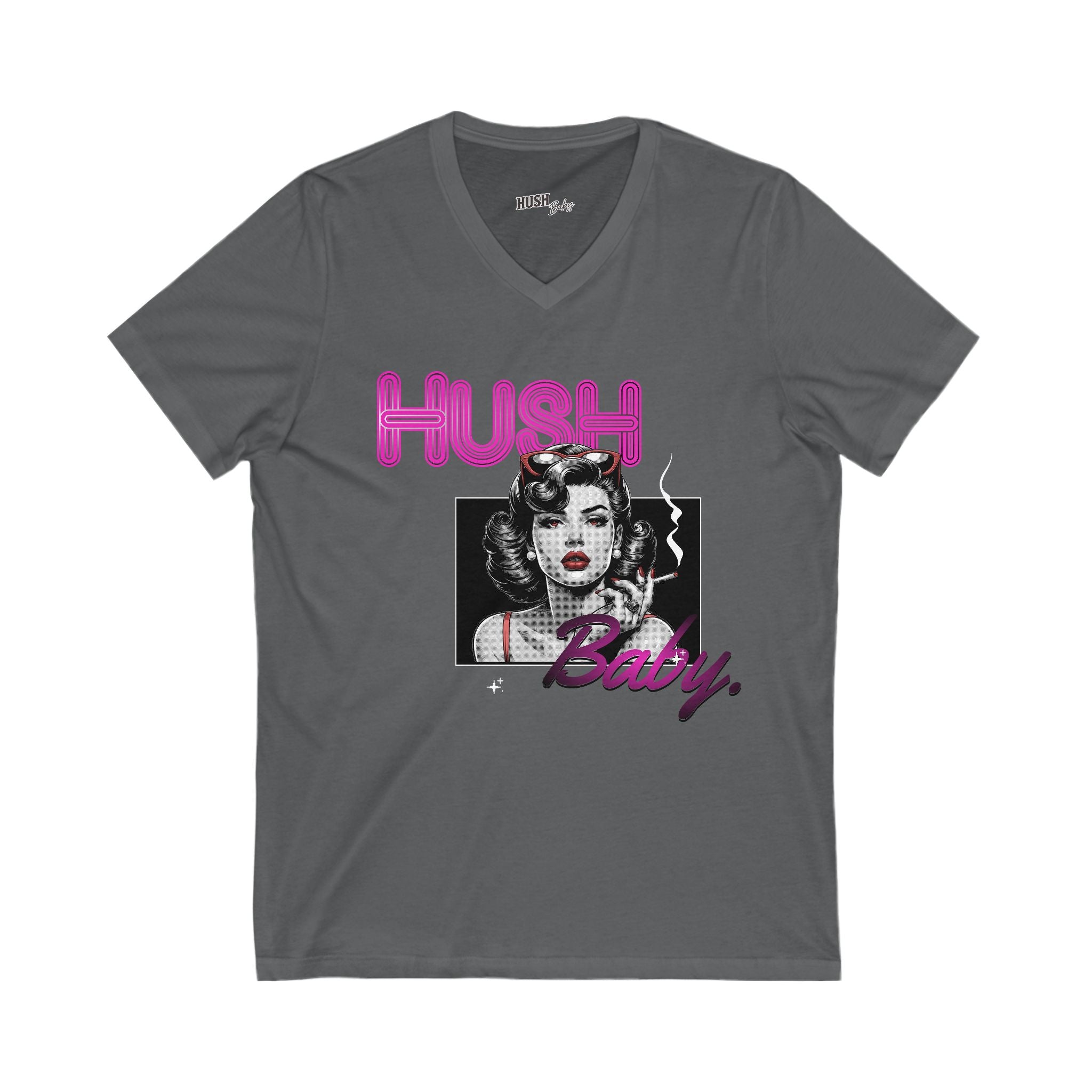 Hush Baby Vintage V-Neck Tee