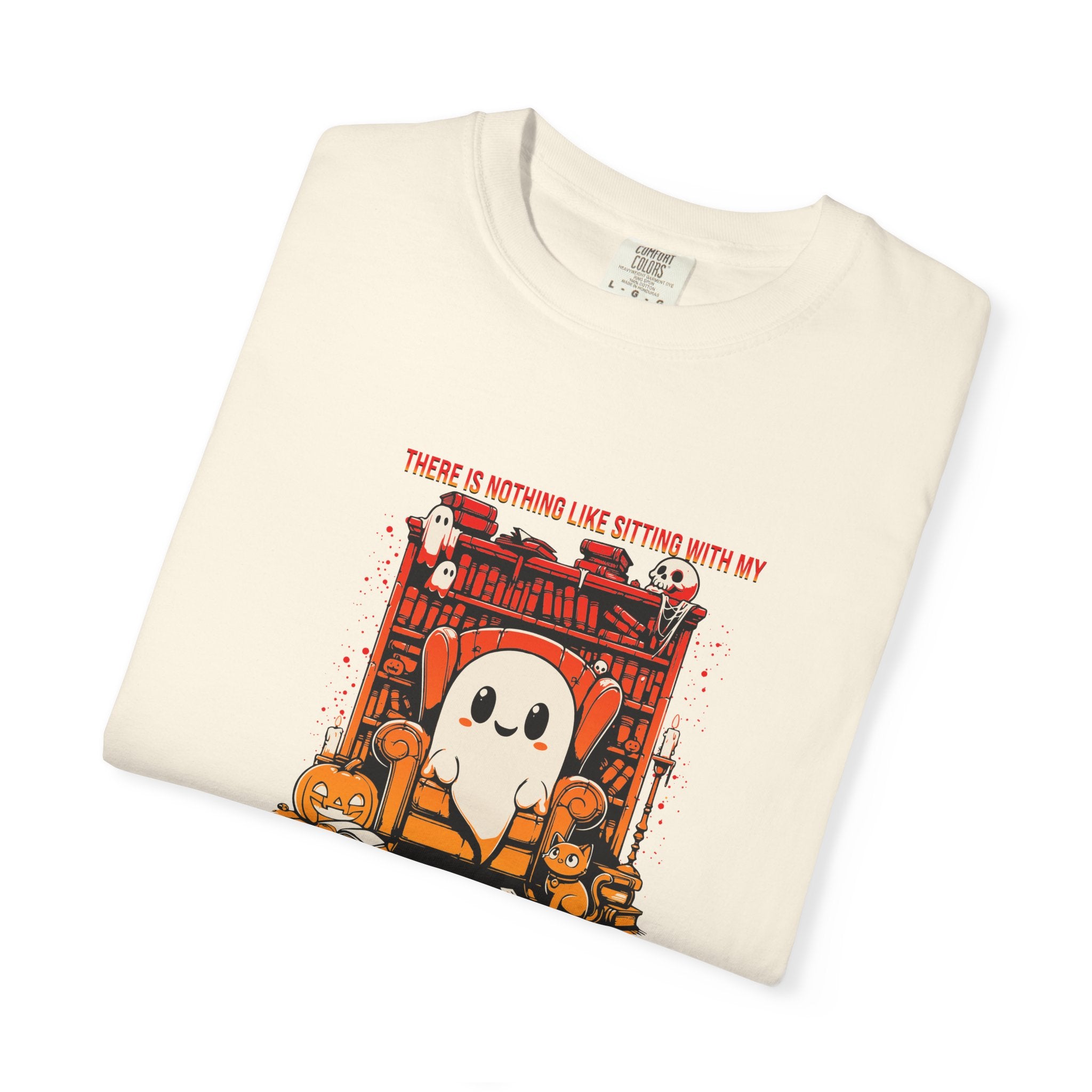 Cozy Ghost BOOk T-Shirt