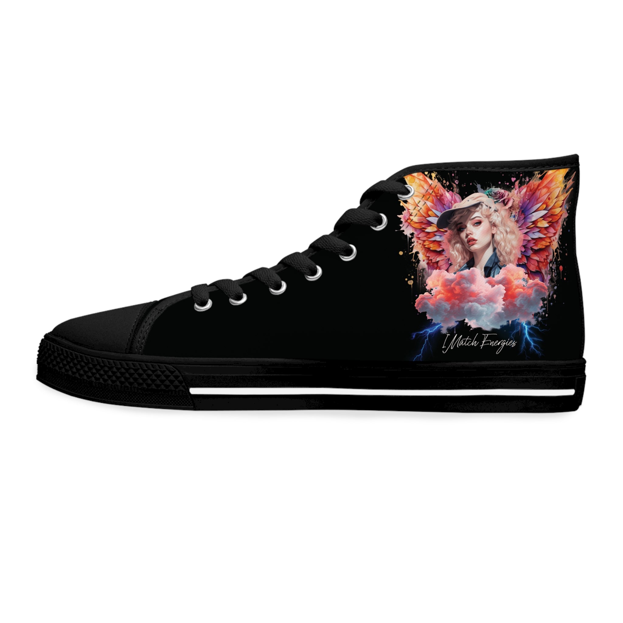 VIBE MATCH High Top Sneaker - Black