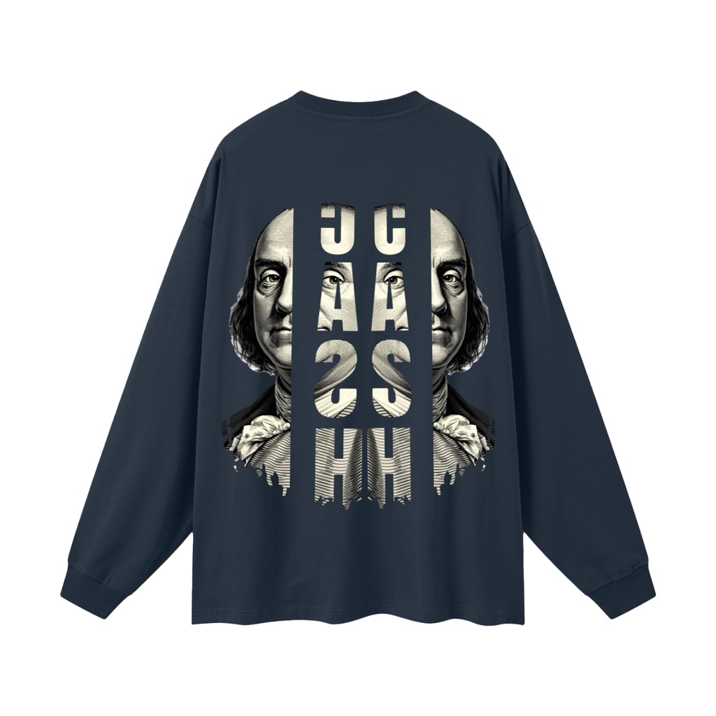 CASH Oversized Long Sleeve T-Shirt