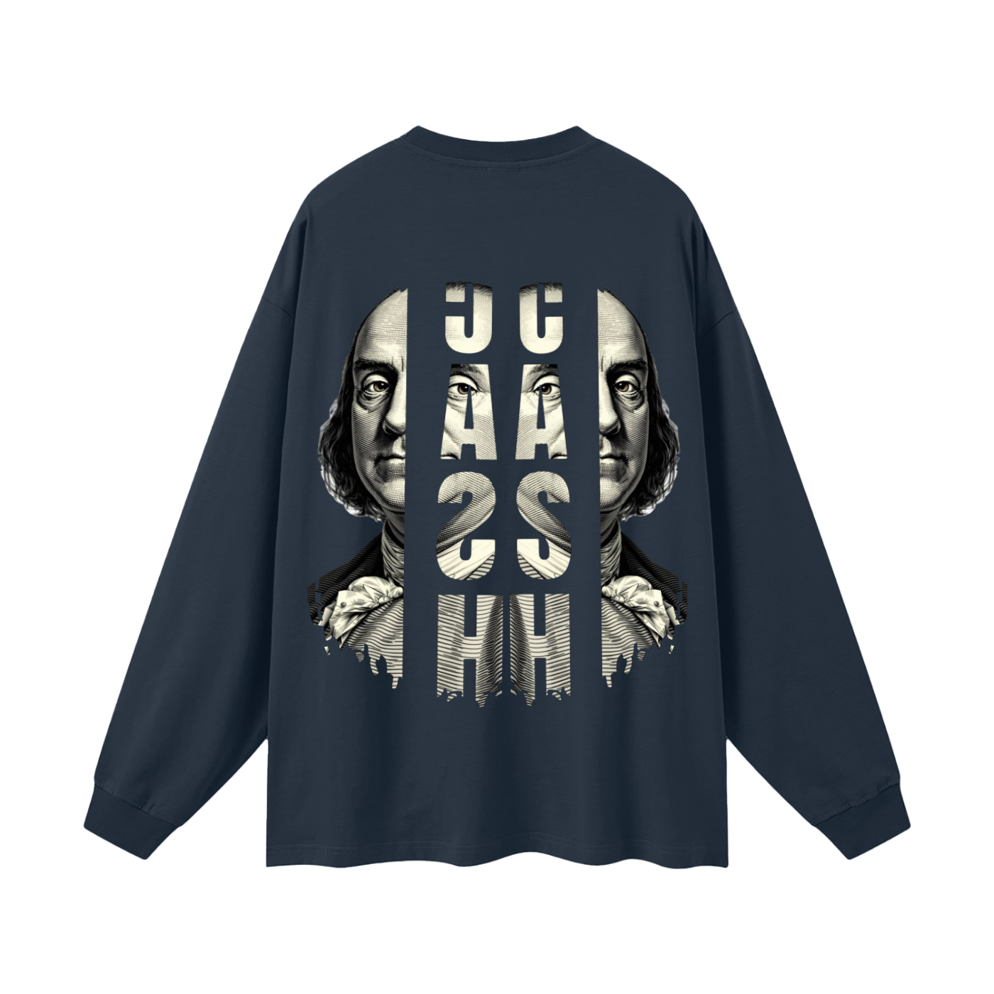 CASH Oversized Long Sleeve T-Shirt