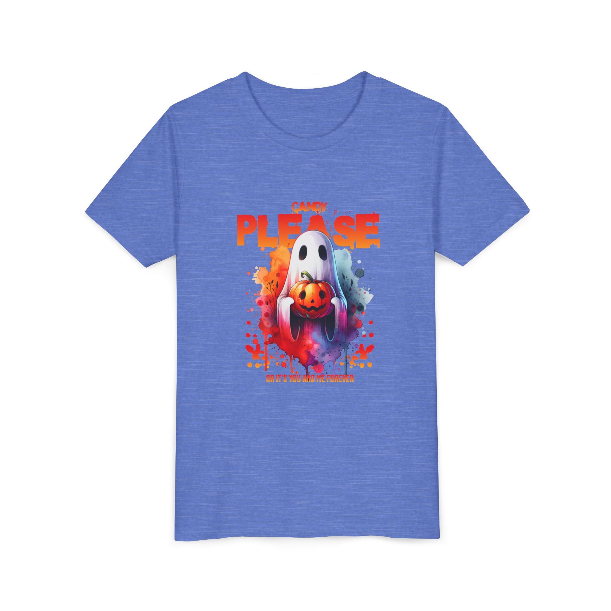 Candy Please Halloween T-Shrit - Youth