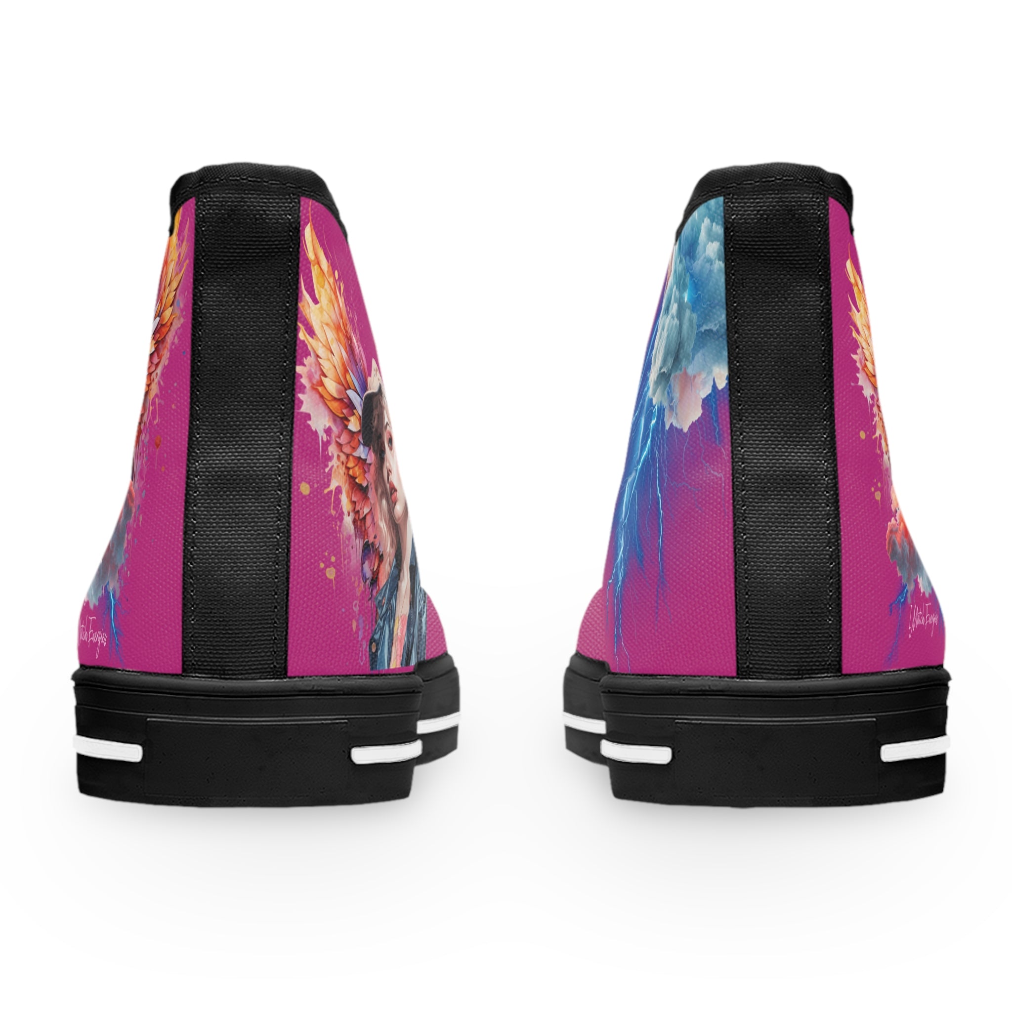 VIBE MATCH High Top Sneaker - Pink