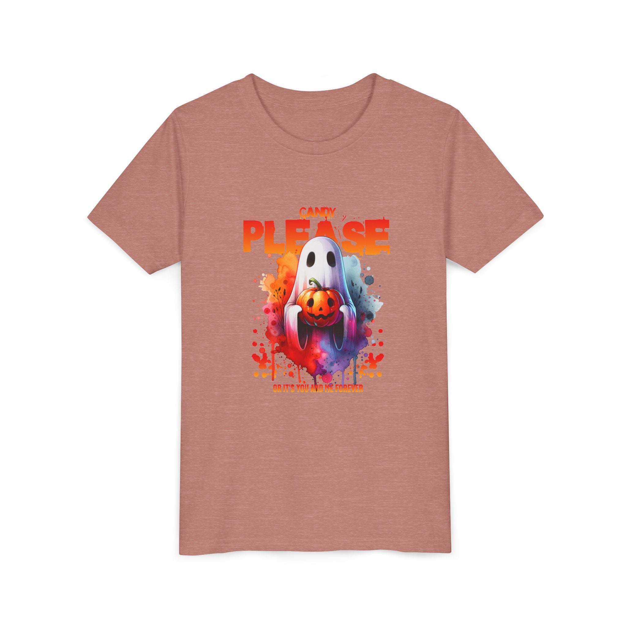 Candy Please Halloween T-Shrit - Youth